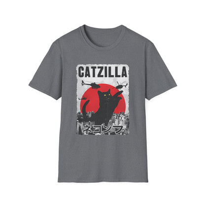 Catzilla Pop Culture Godzilla T-Shirt