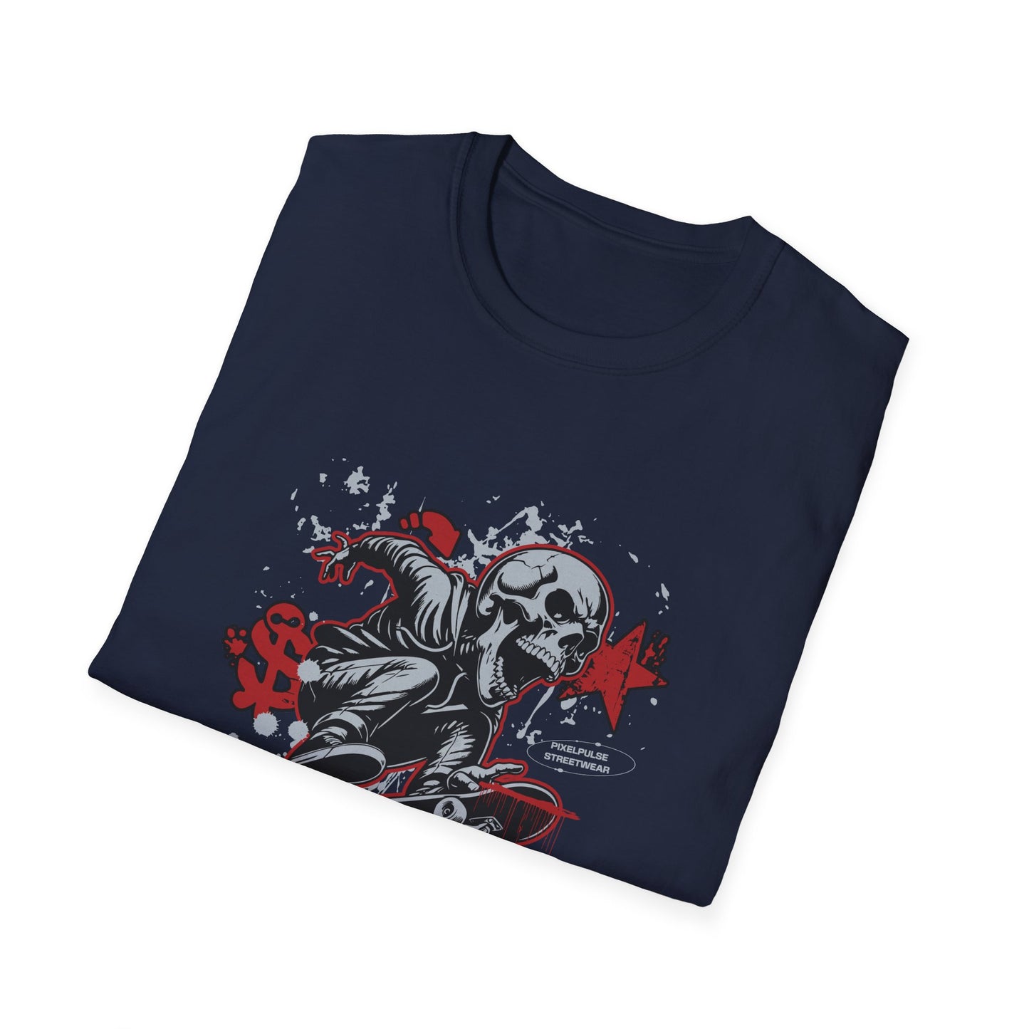 Culture is a Disaster Streetwear Funny Skull T-Shirt
