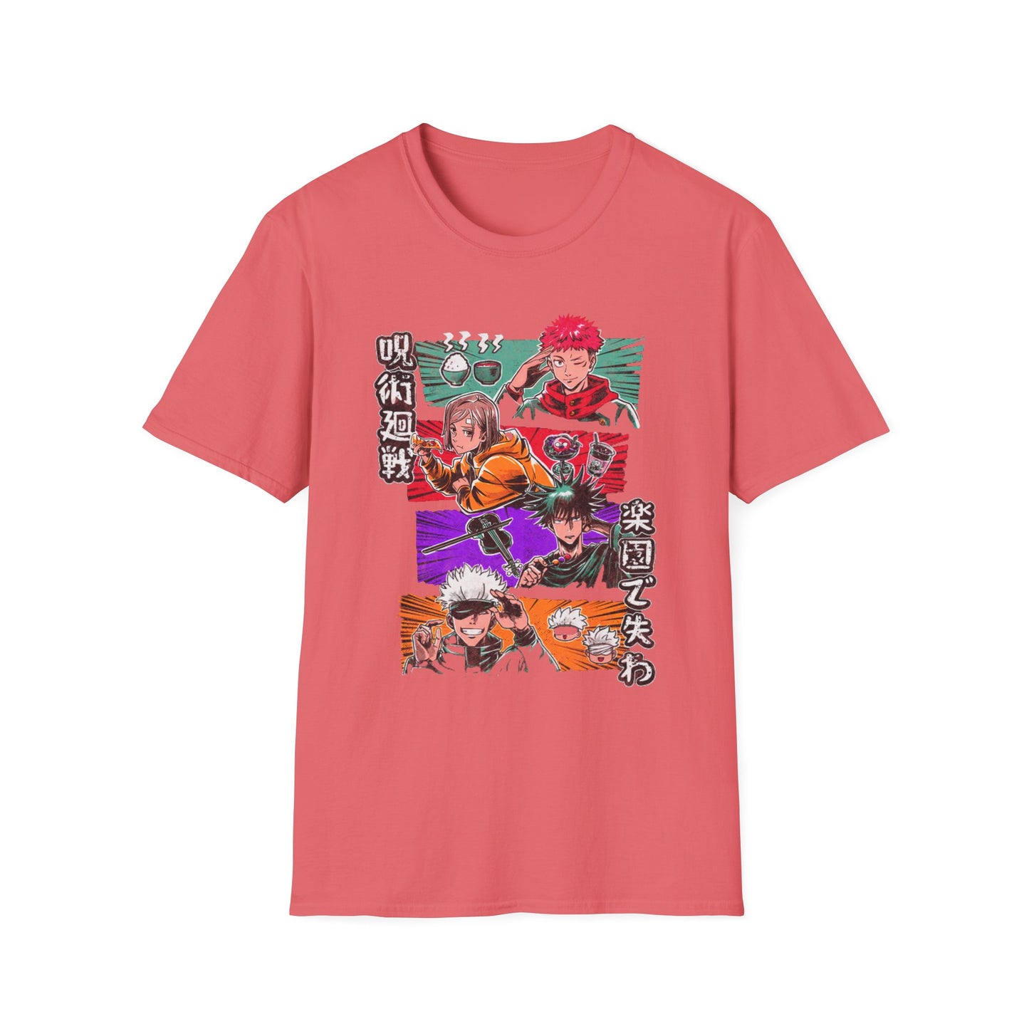 Japan Pop Culture Stars Anime Heroes T-Shirt