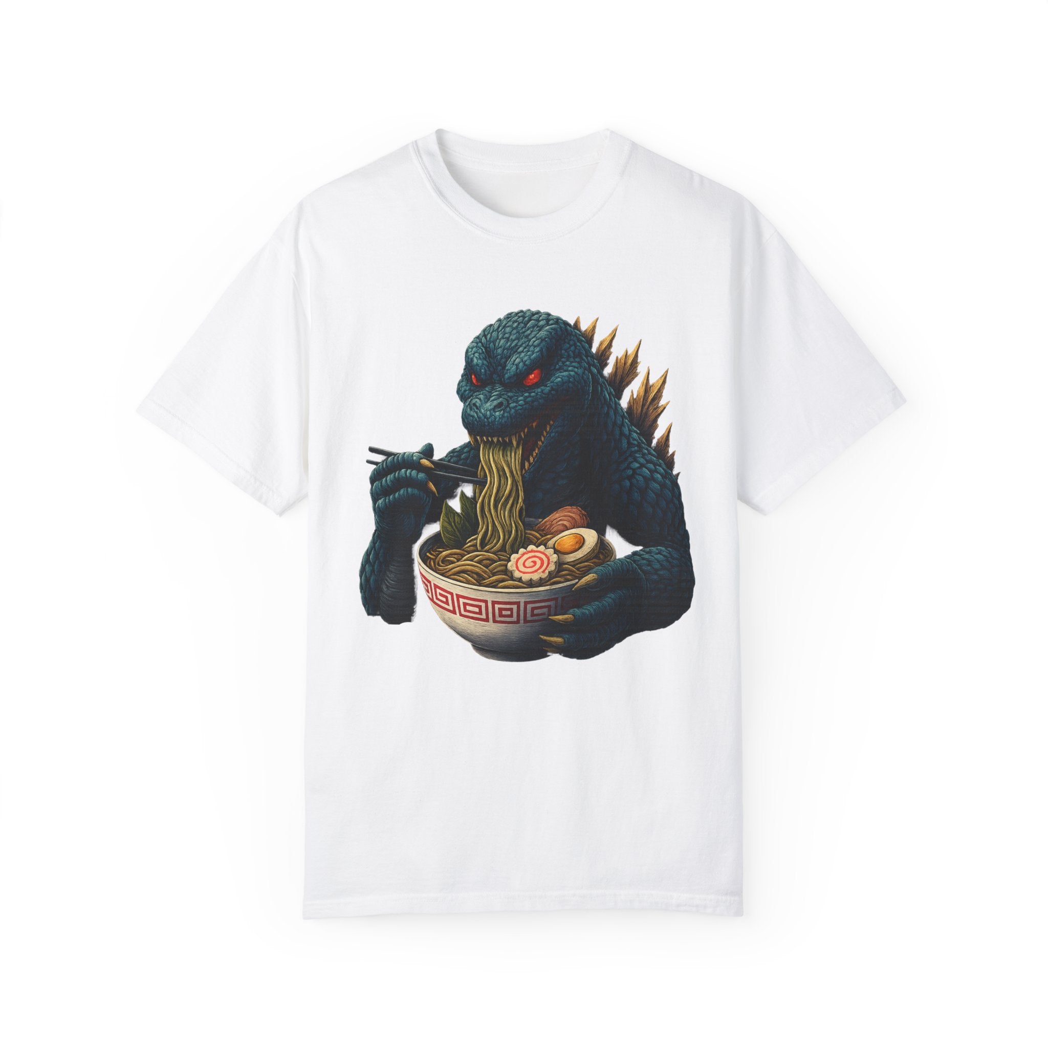 Kaiju Godzilla Eating Ramen T-shirt