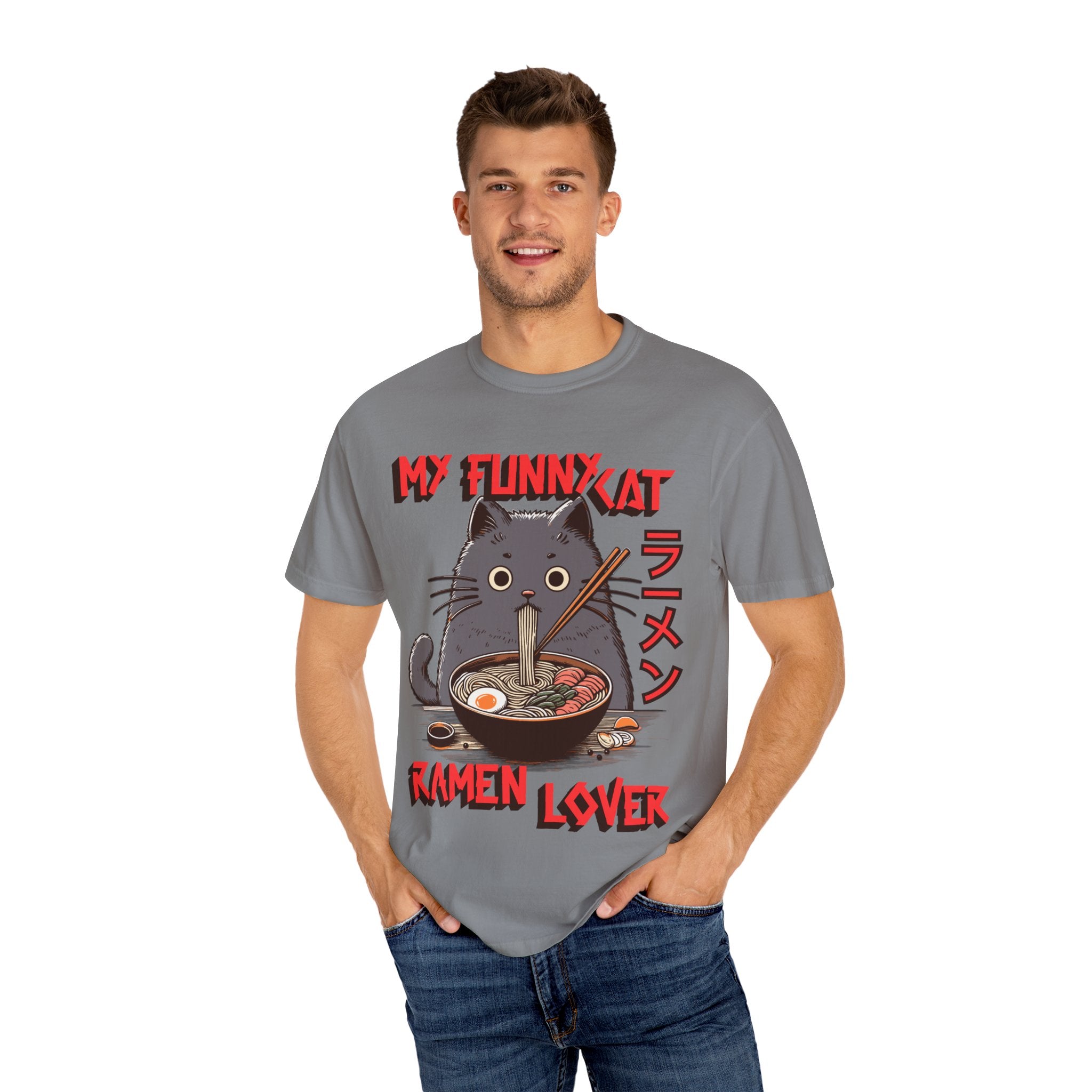 My Funny Cat Ramen Anime Lover T-shirt