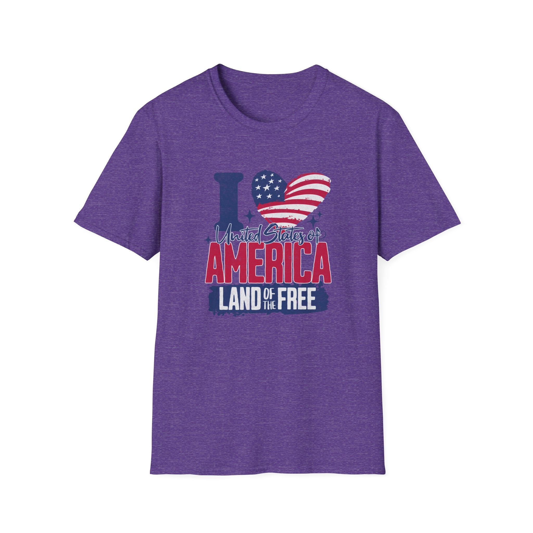 I Love United States of America 4th of July T-Shirt