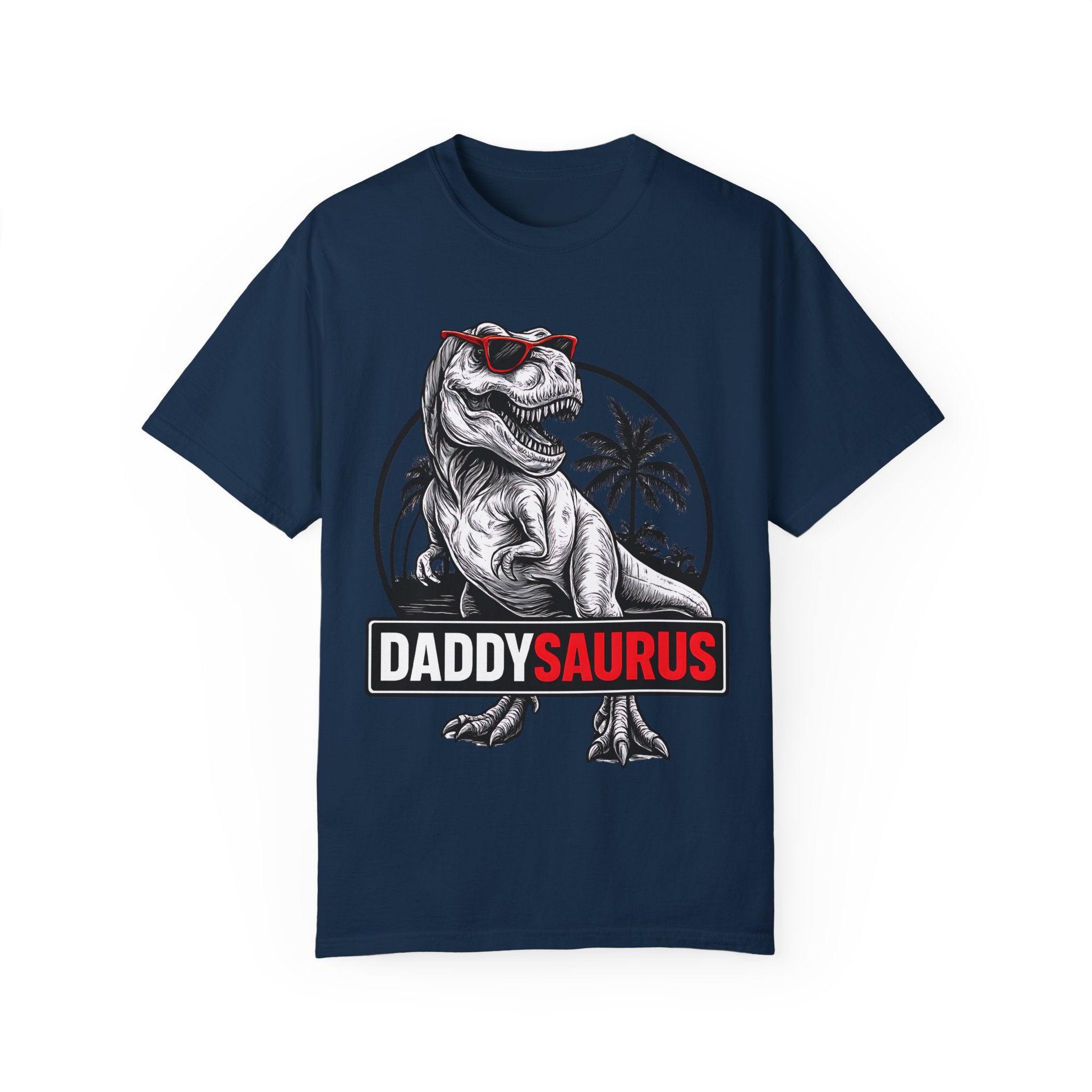 Daddy Saurus – Father’s Day T-Rex Dino T-shirt