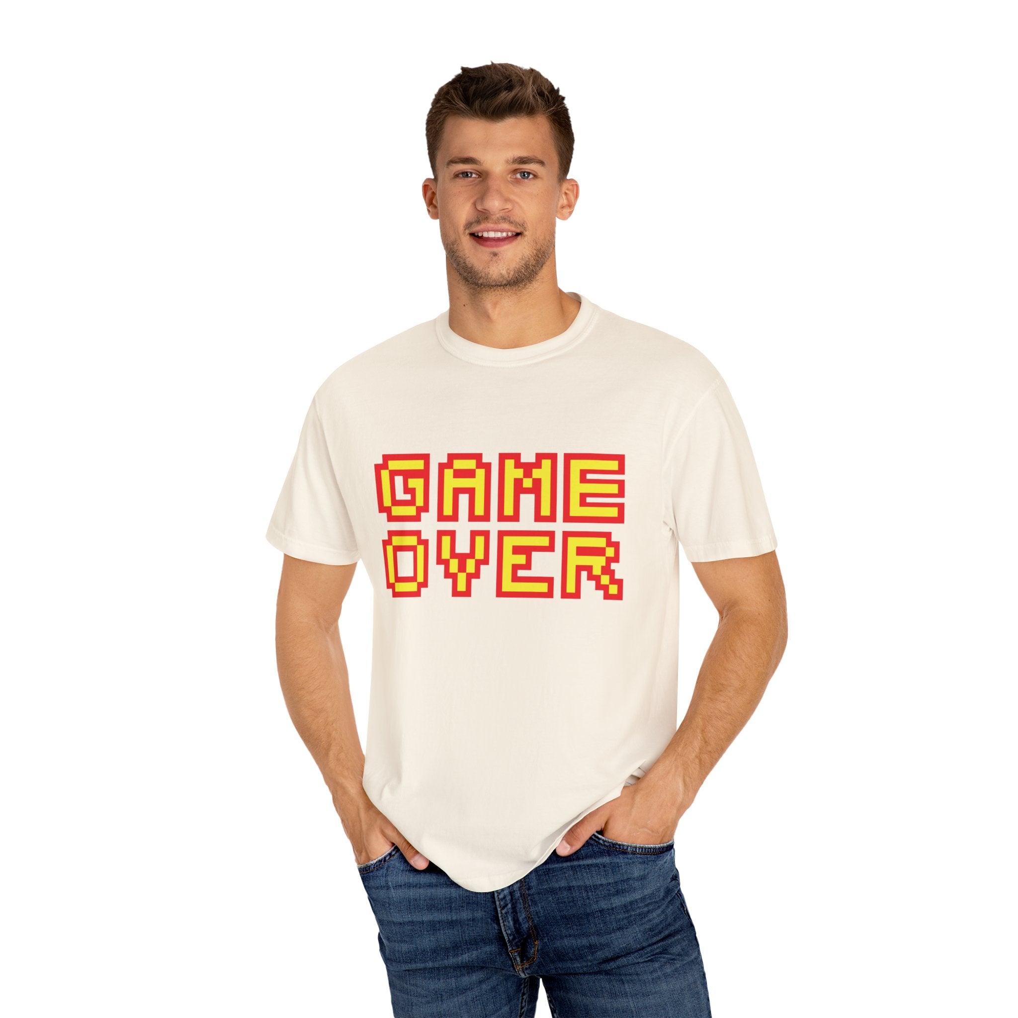 Funny Pixel Gamer Game Over T-shirt