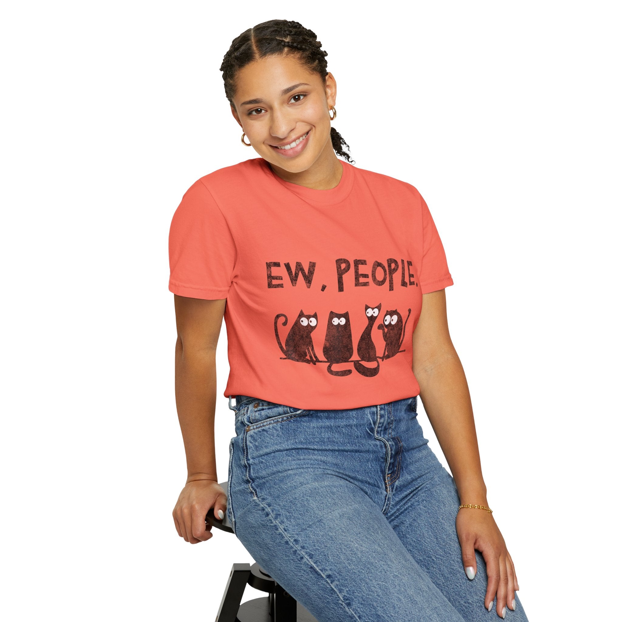 Kitten Puns Ew People Funny Cats T-shirt