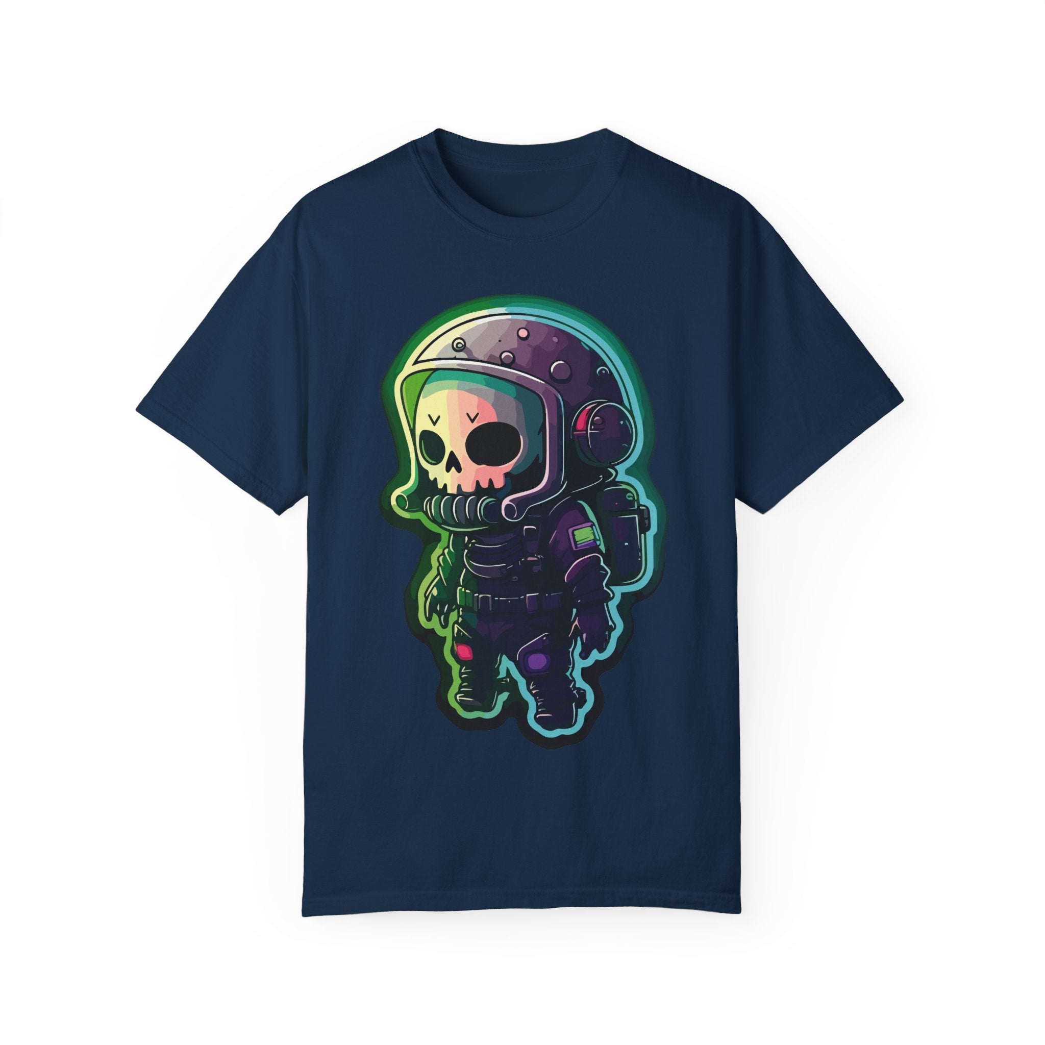 Funny Grim Reaper Astronaut Streetwear T-shirt