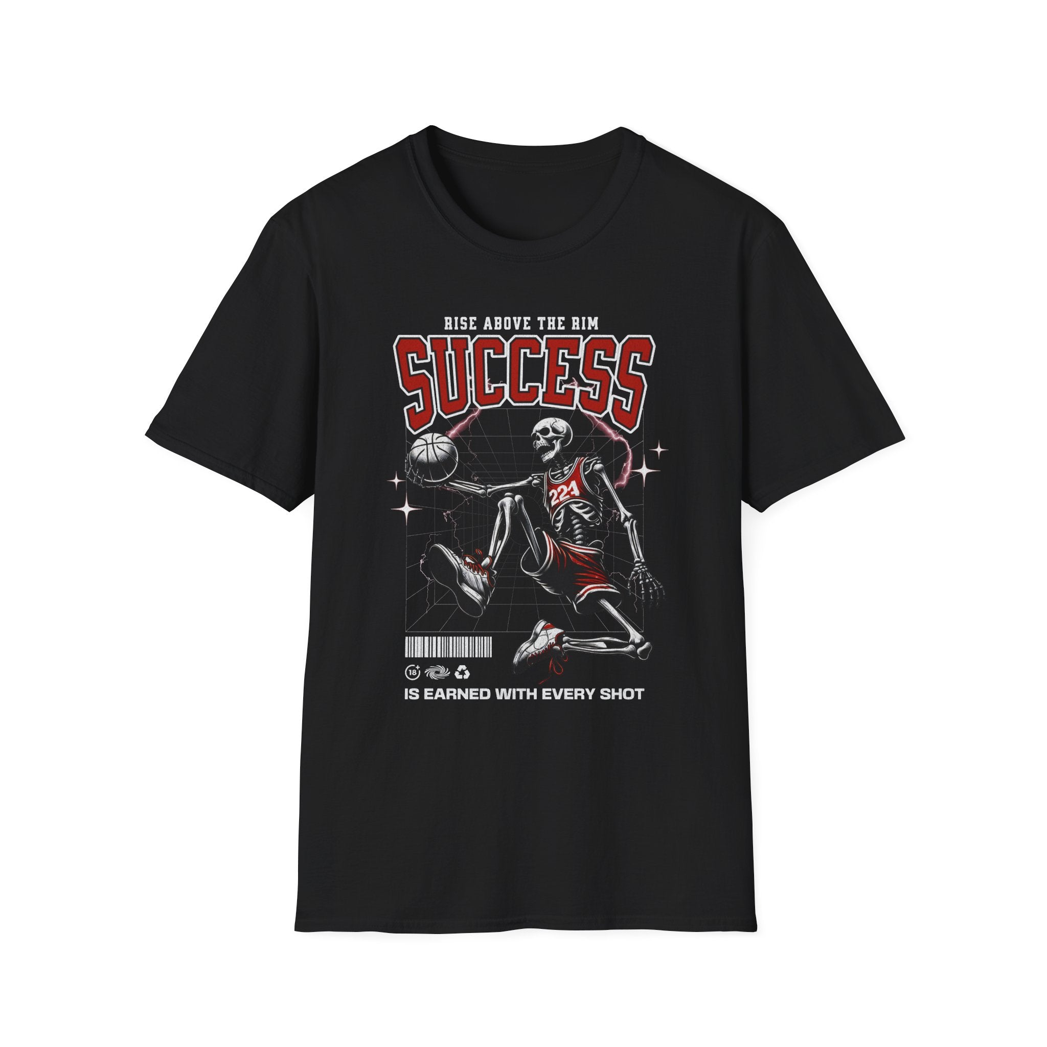Rise Above the Rim Basketball T-Shirt
