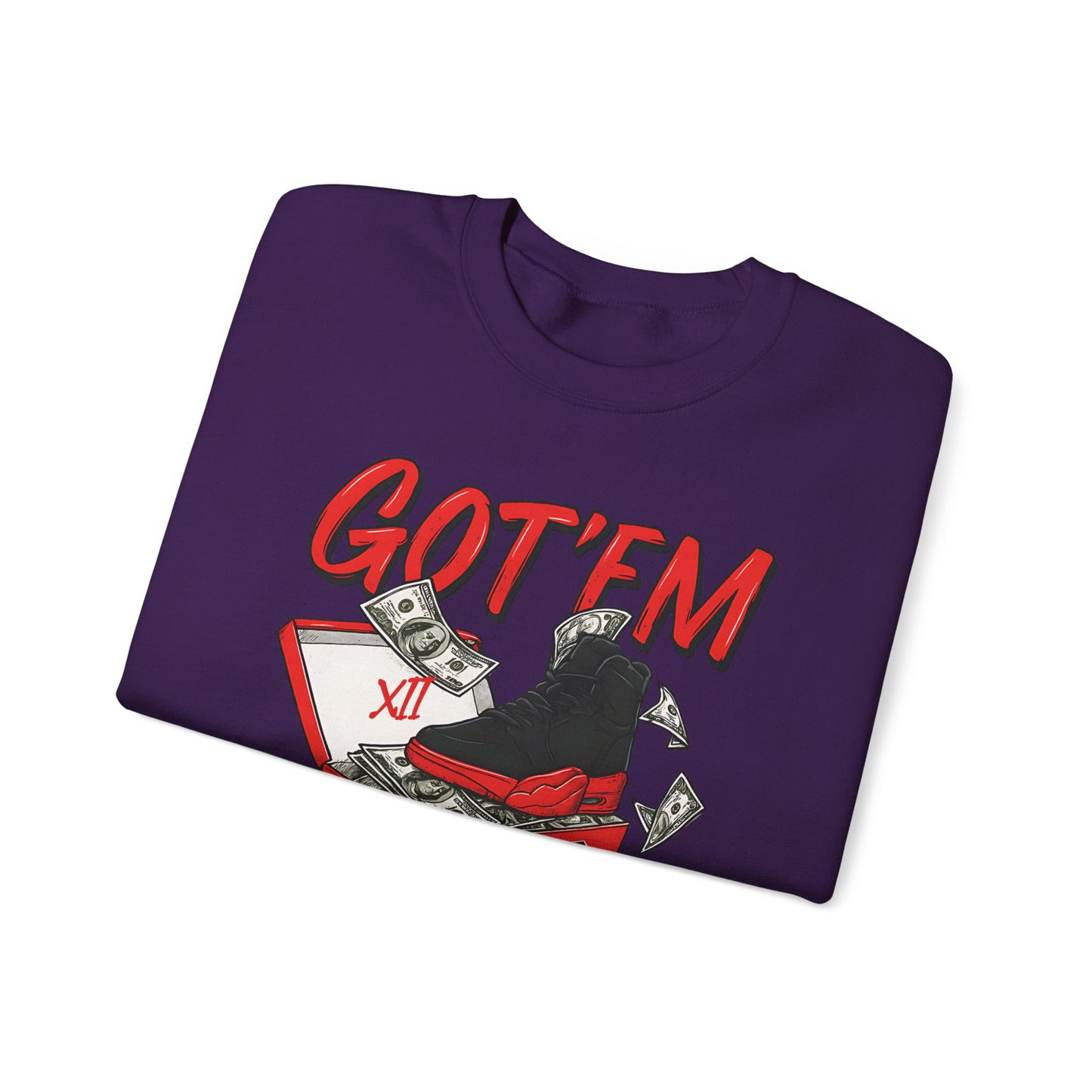 Streetwear Sneakerhead Match Jordan 12 Retro Flu Game Sweatshirt