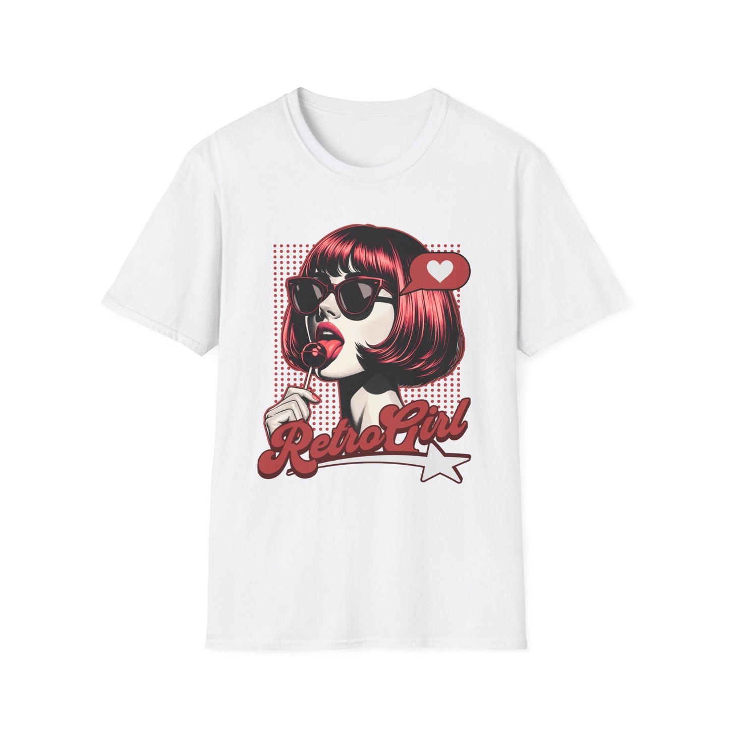 Good vibes Vintage 80s Old School Retro Girl T-Shirt