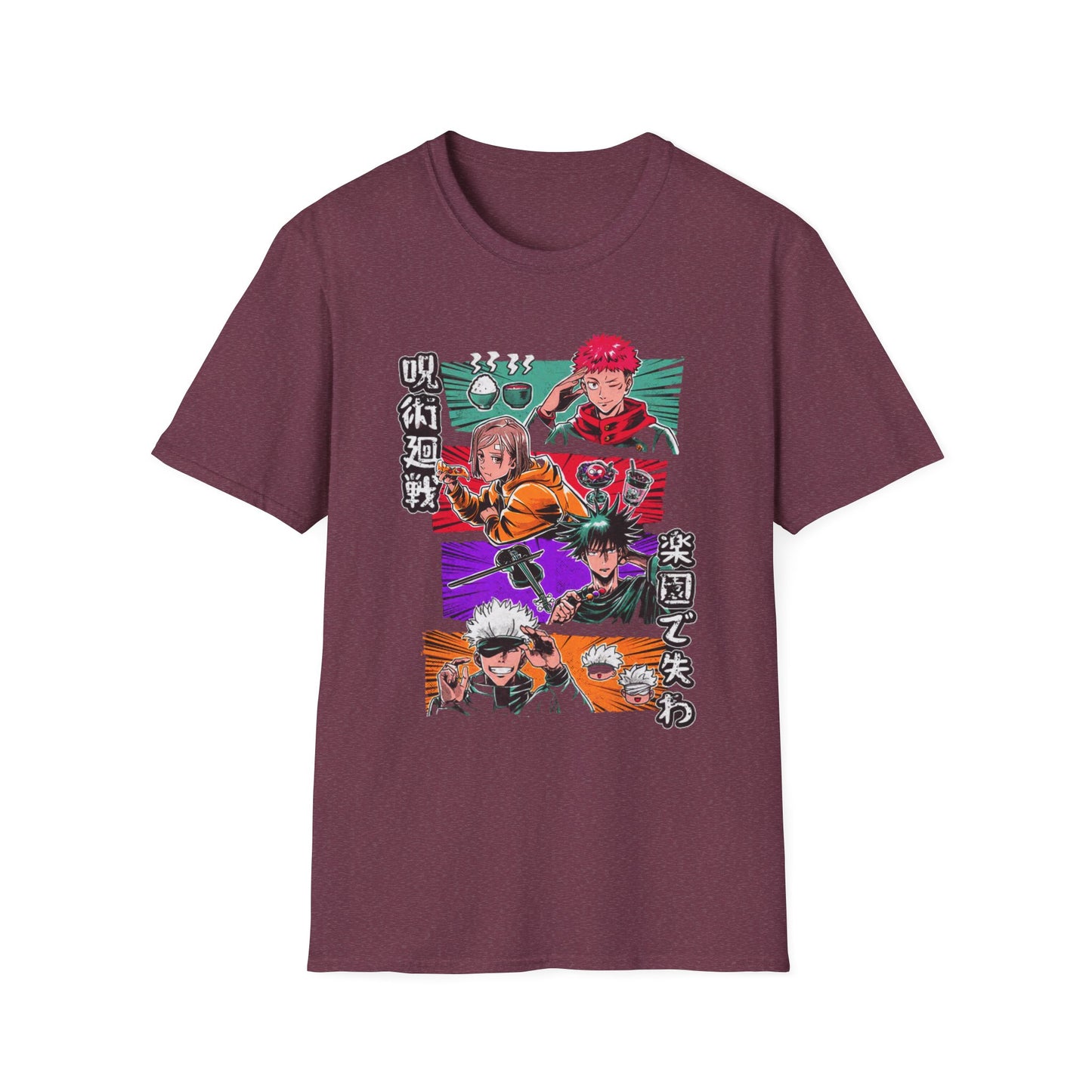 Japan Pop Culture Stars Anime Heroes T-Shirt