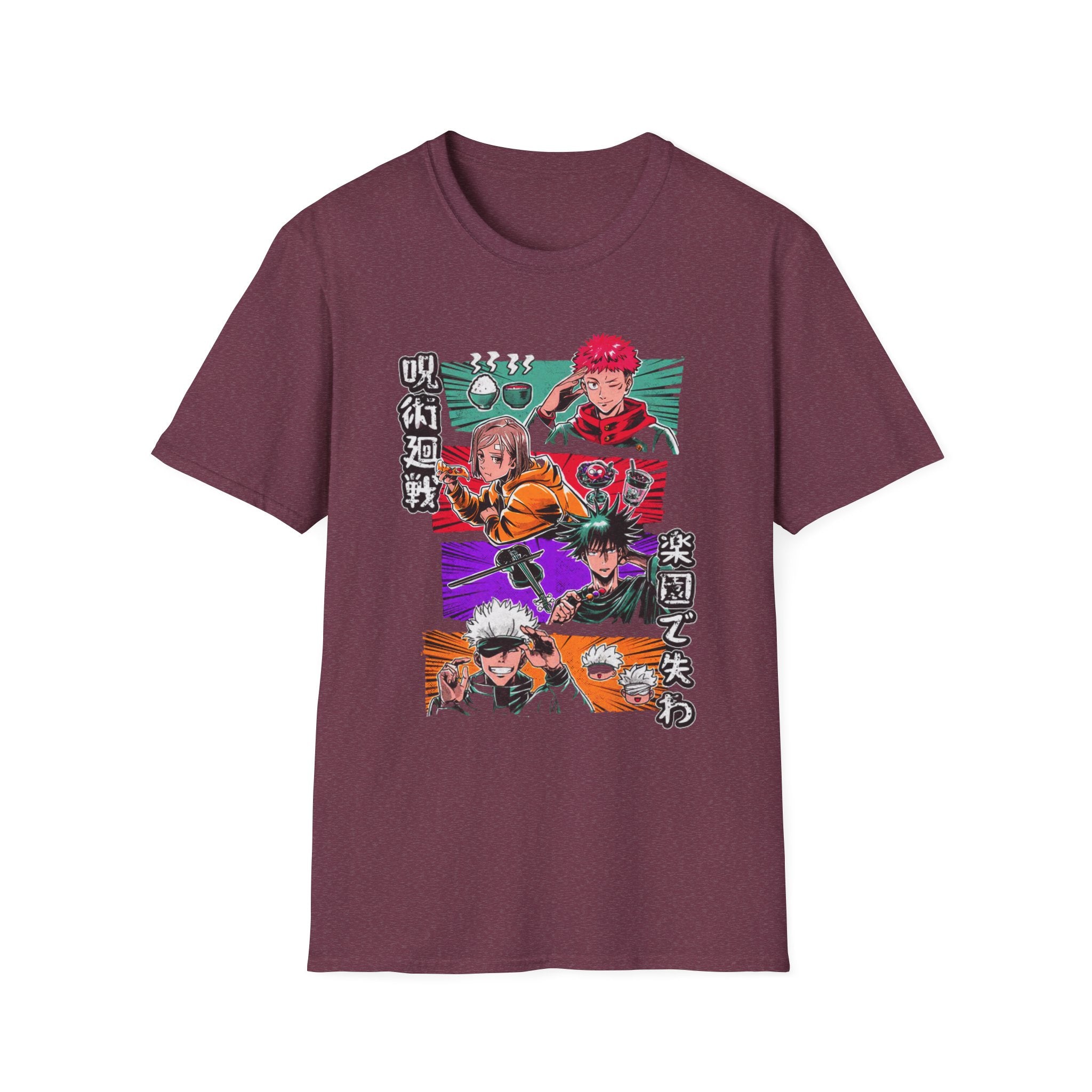 Japan Pop Culture Stars Anime Heroes T-Shirt