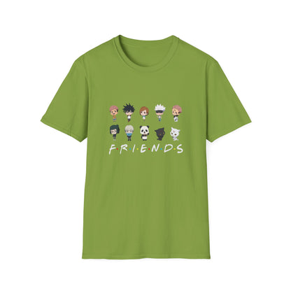 Japanese Anime Culture Super Heroes Friends JJK 0 T-Shirt