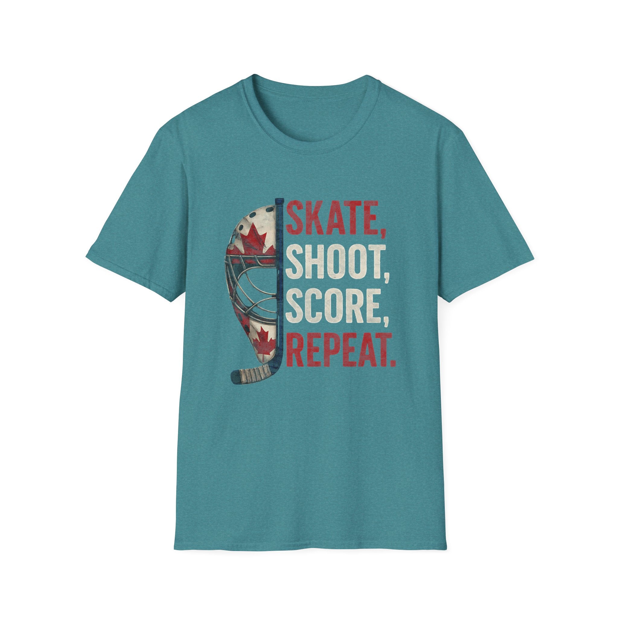 Hockey Skate Shoot Score Hockey Canada T-Shirt