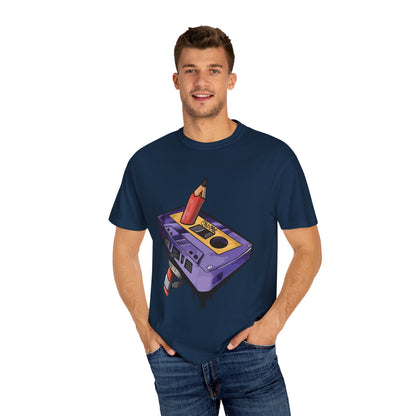Funny Cassette Music Streetwear T-shirt