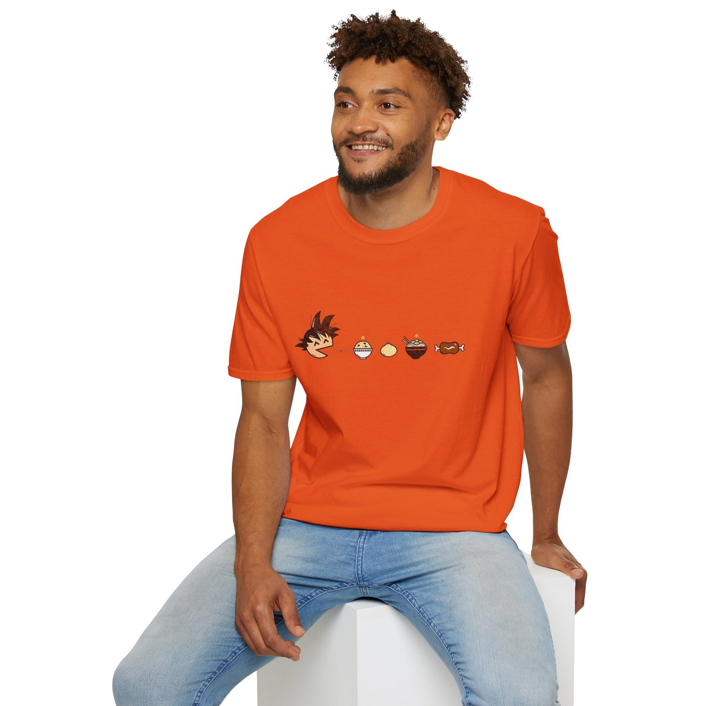 Funny Anime Japanese Food Mugbang T-Shirt