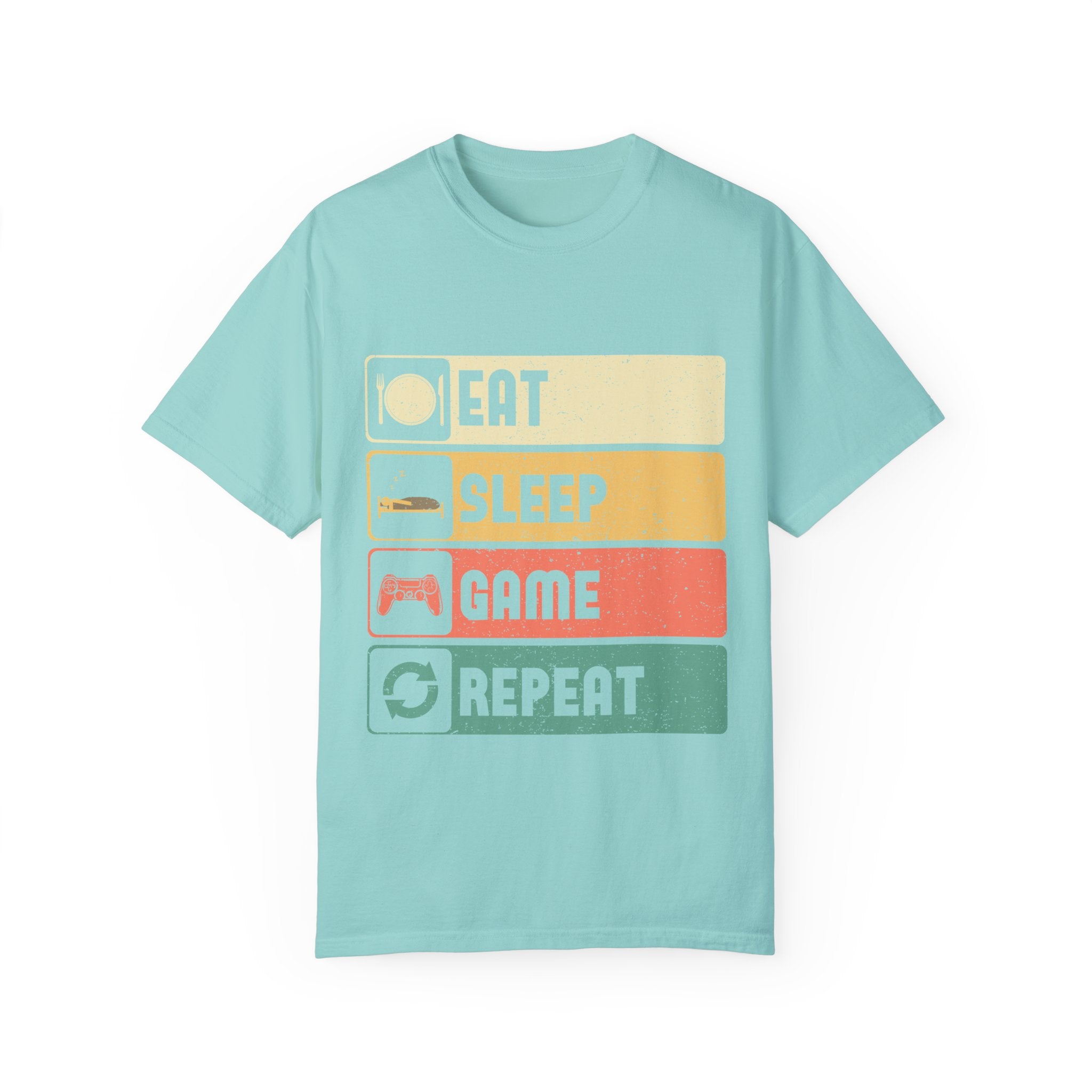 Eat Sleep Game Repeat Gamer T-Shirt