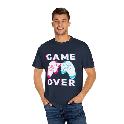 Gamer Over – Pixelated Controller T-shirt