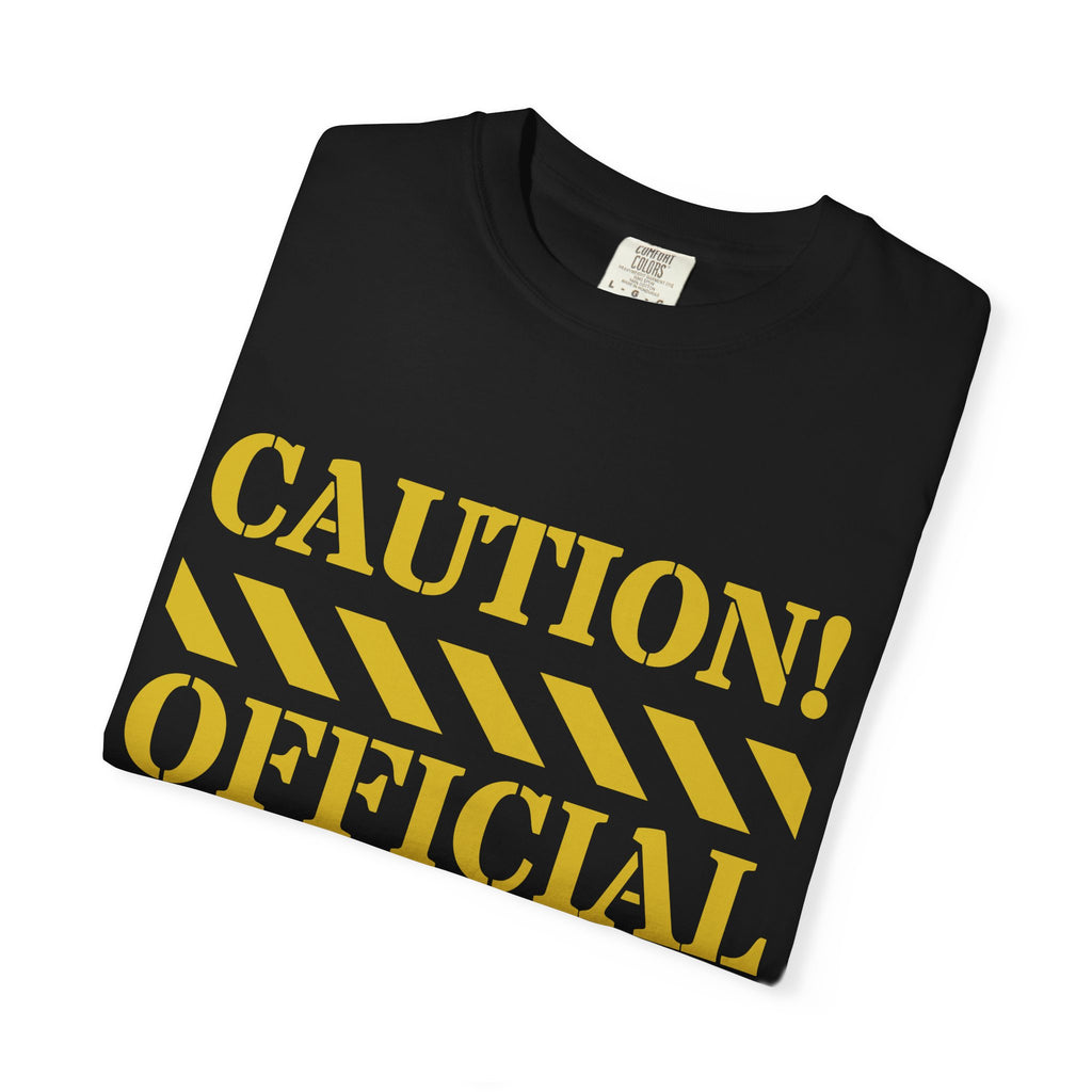 Caution! Official Teenager T-Shirt — 'May Contain Attitude' Youth Graphic Tee