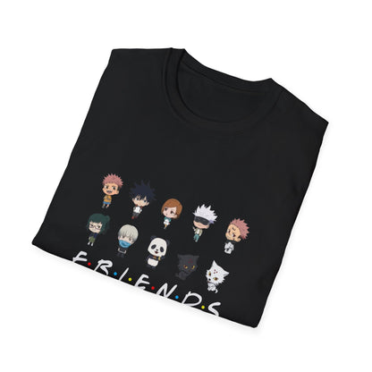 Japanese Anime Culture Super Heroes Friends JJK 0 T-Shirt