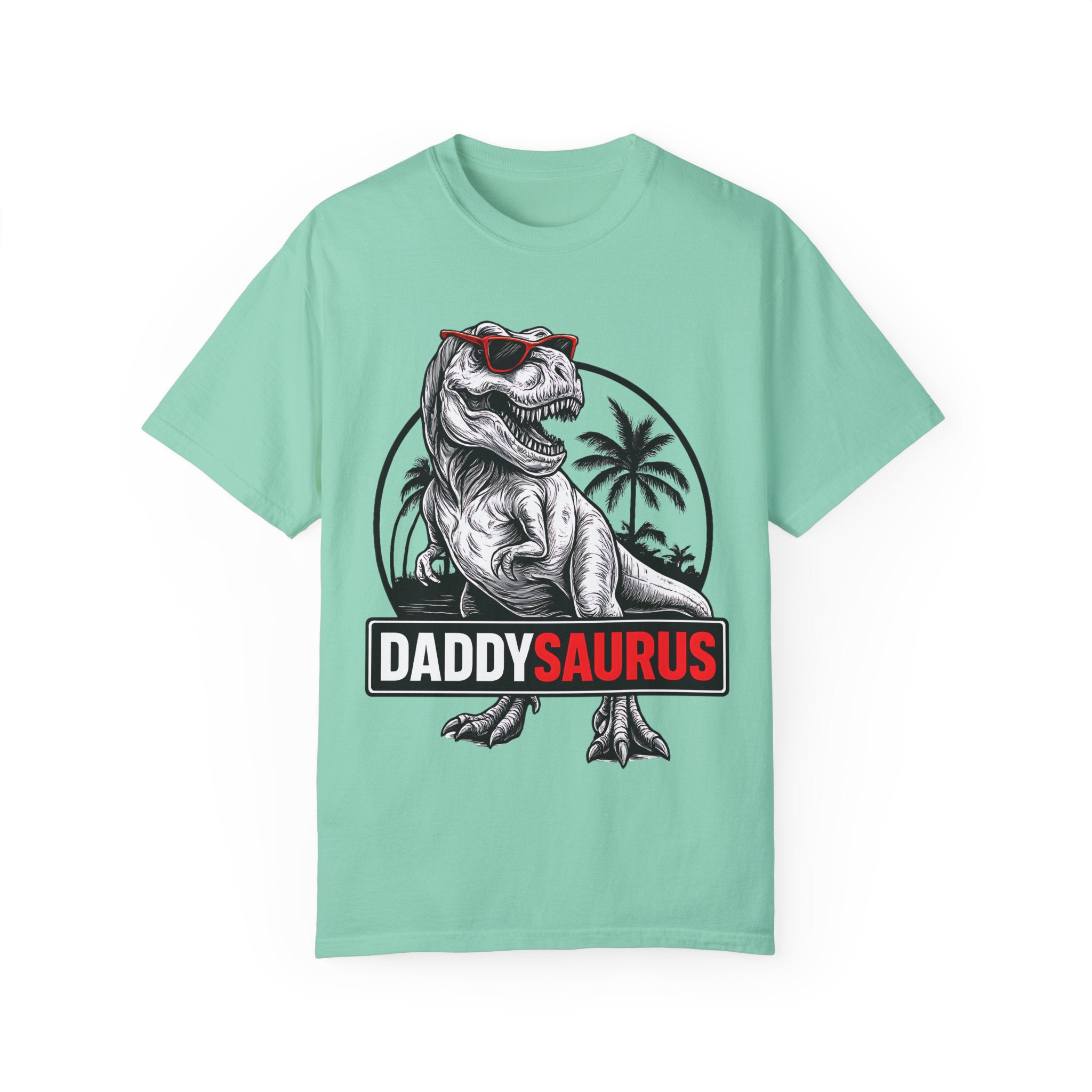 Daddy Saurus – Father’s Day T-Rex Dino T-shirt