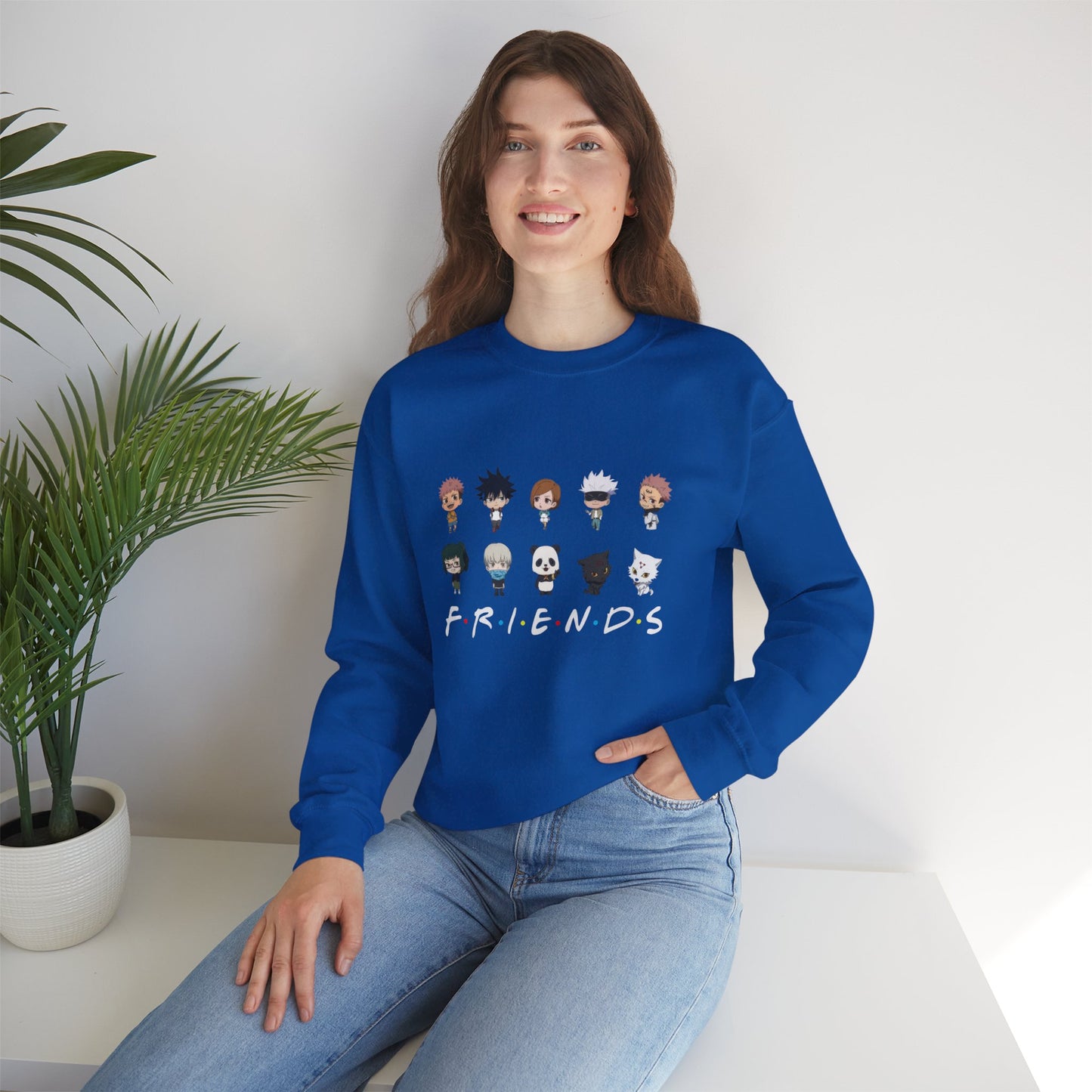 Anime Hero Squad JJK Friends Sweatshirt