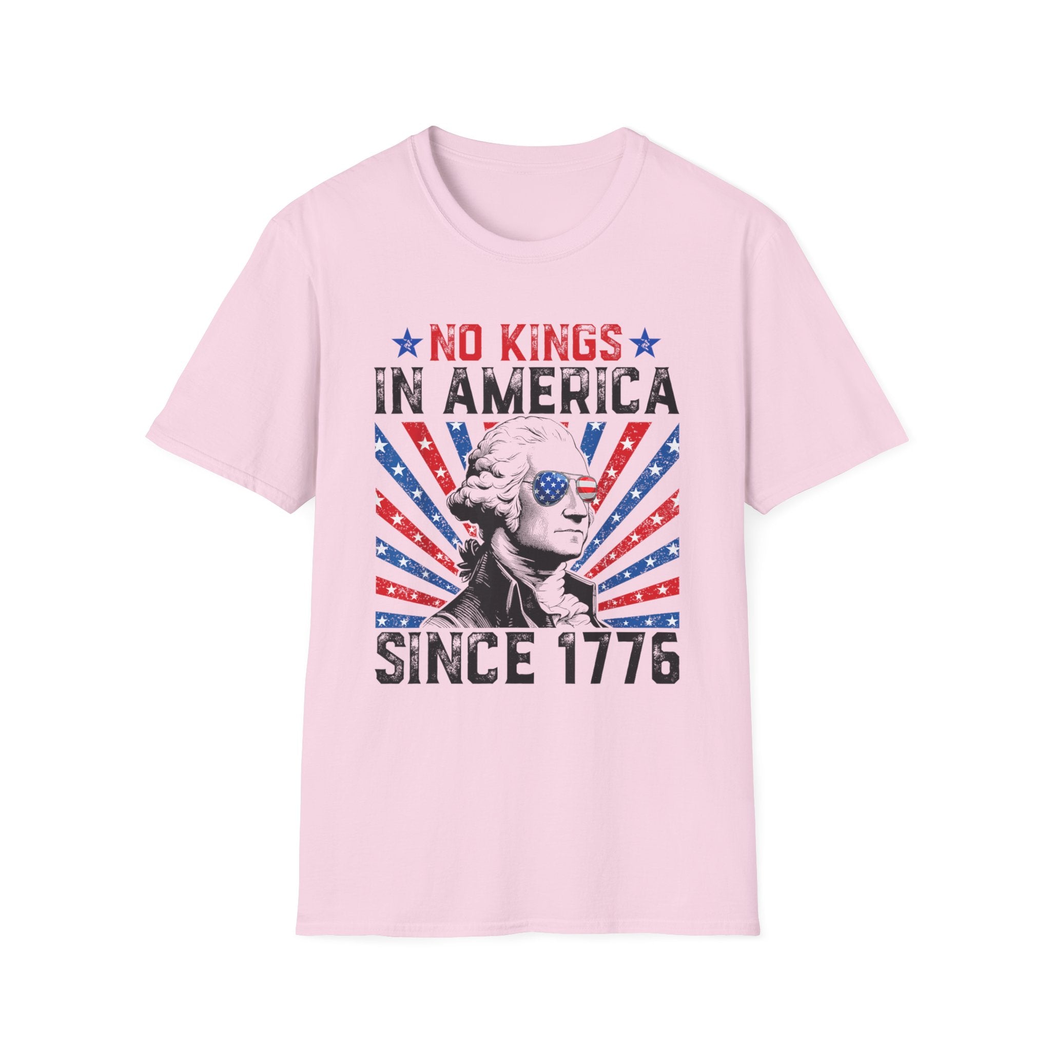 4th of July America Democracy No Kings Since 1776 T-Shirt