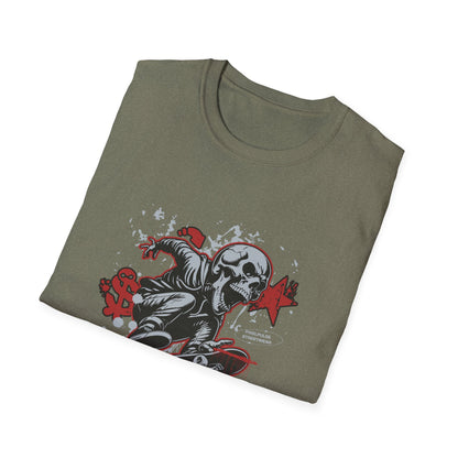 Culture is a Disaster Streetwear Funny Skull T-Shirt