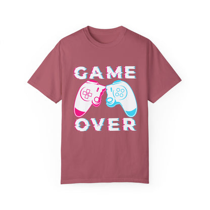 Gamer Over – Pixelated Controller T-shirt