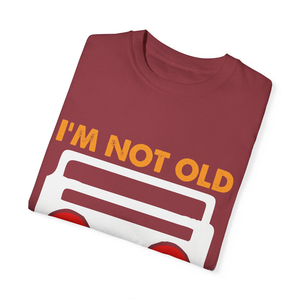 I'm Not Old, I'm a Classic – Retro Music Boombox T-shirt