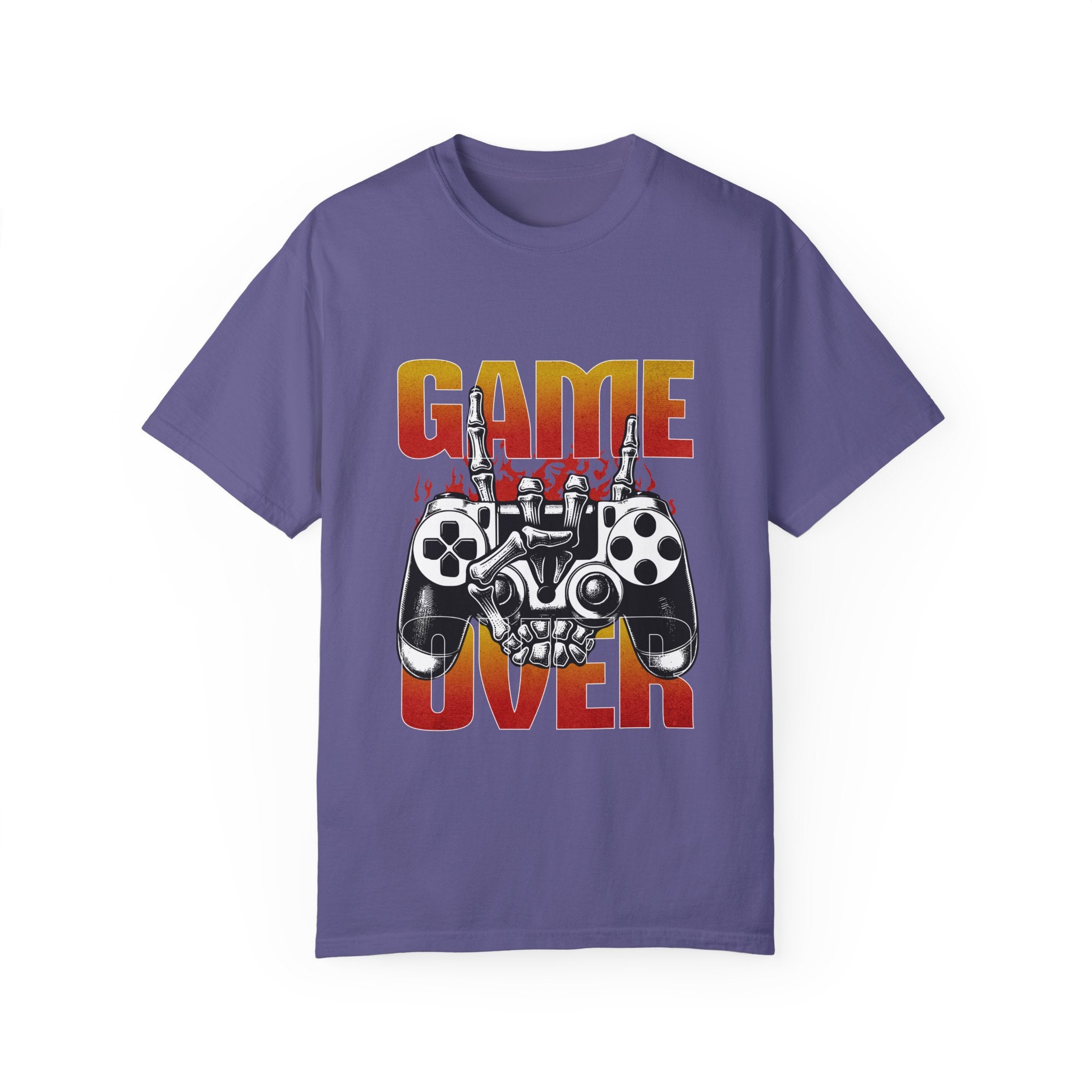 Skeleton Gamer Game Over T-shirt