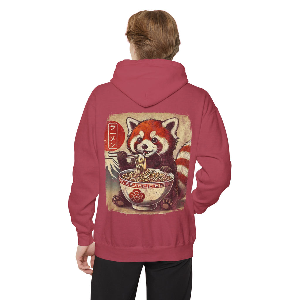 Japanese Anime Red Panda Ramen Hoodie