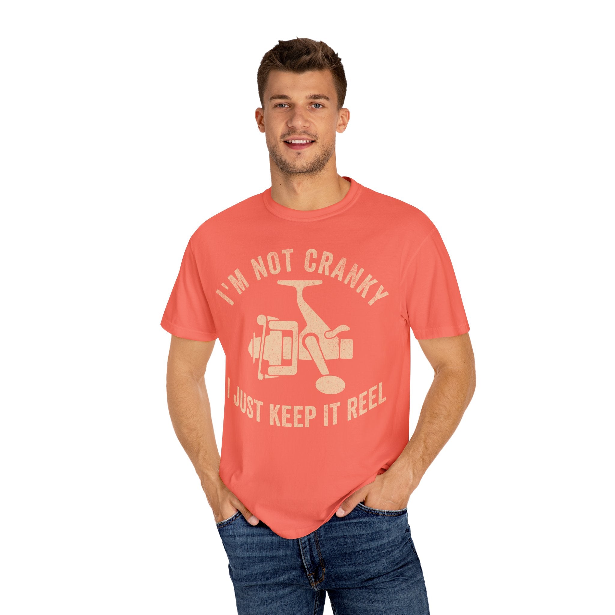 Fisher Dad – I’m Not Cranky, I Just Keep It Reel Father’s Day T-shirt