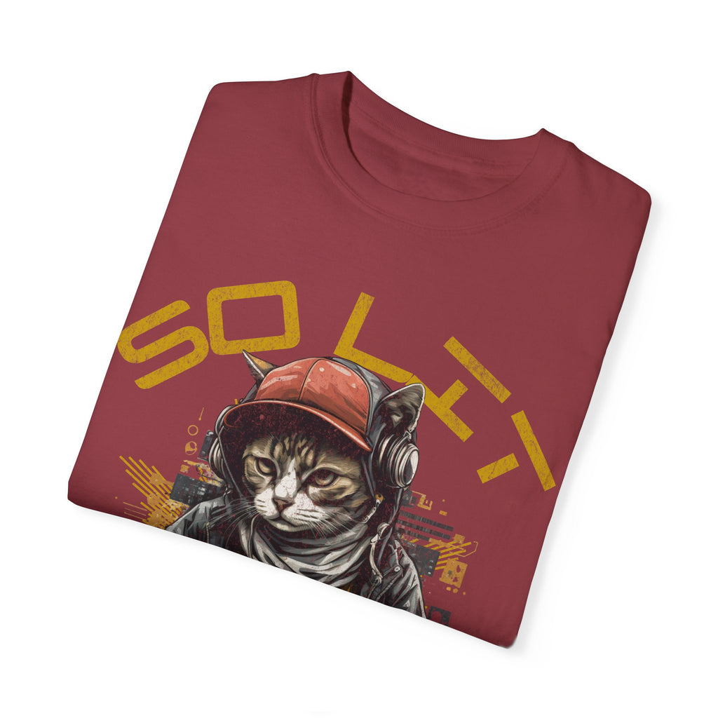 So Lit Right Meow Funny Cat Streetwear T-Shirt