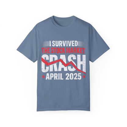 I Survived the Stock Market Crash April 2025 T-shirt