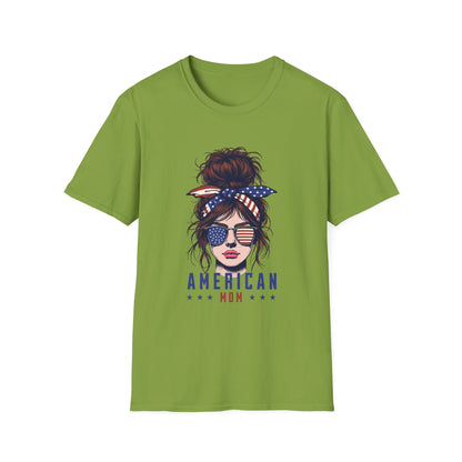 4th of July Gifts for Mothers American Mom T-shirt