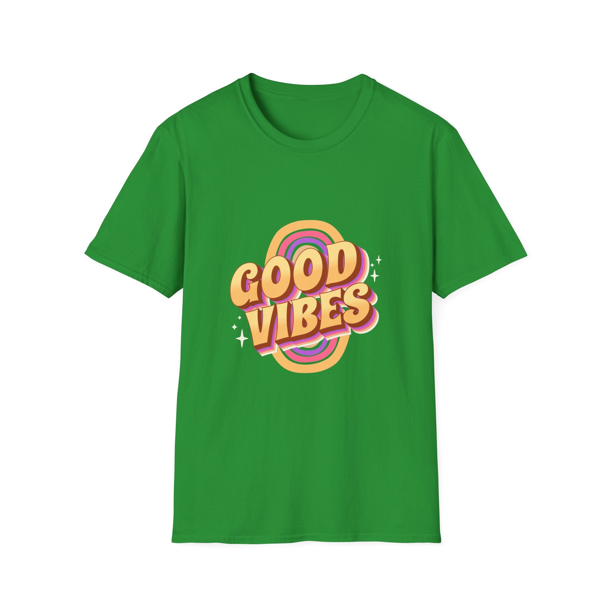 Retro 80s Old School Good Vibes Retro T-Shirt
