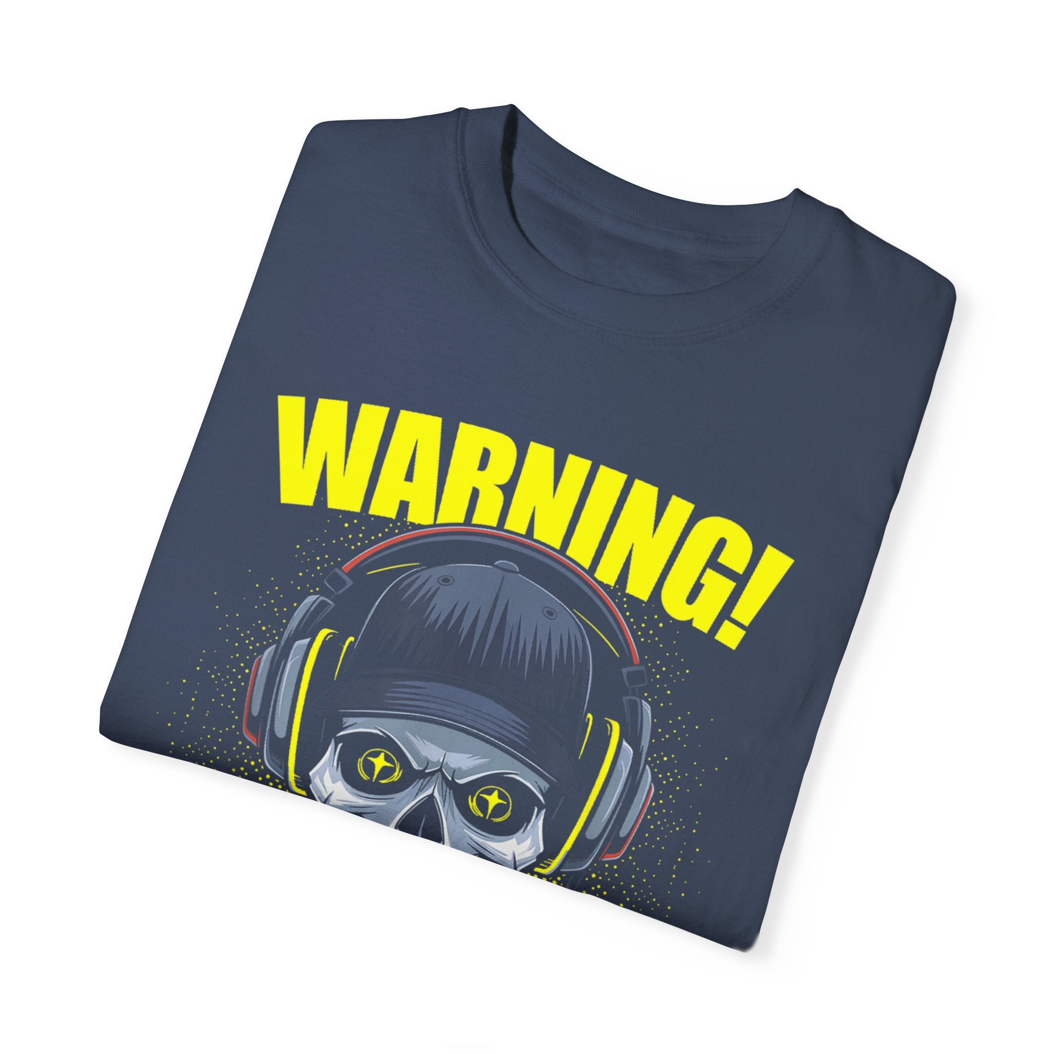 Warning: May Yell at Video Games Gamer T-shirt