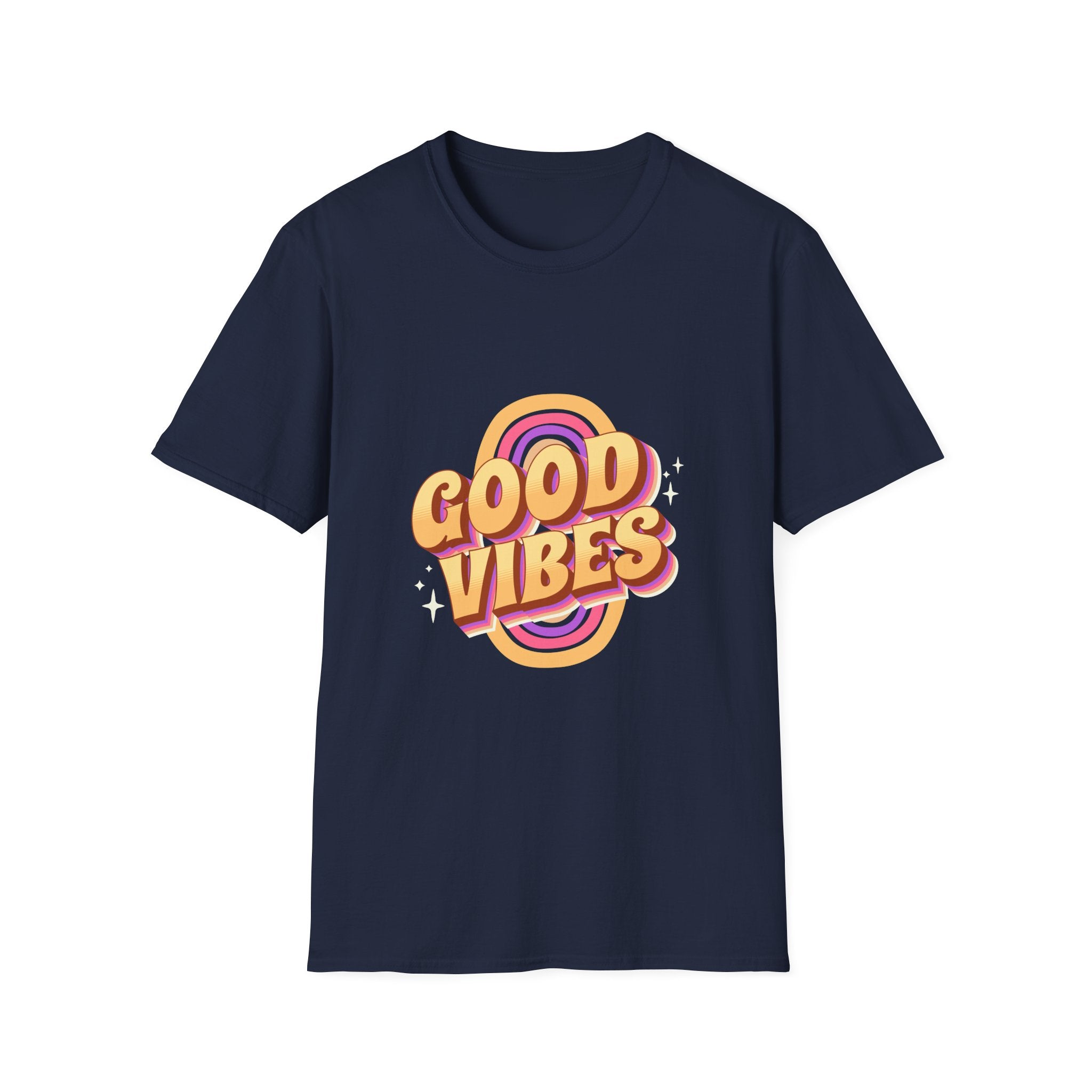 Retro 80s Old School Good Vibes Retro T-Shirt