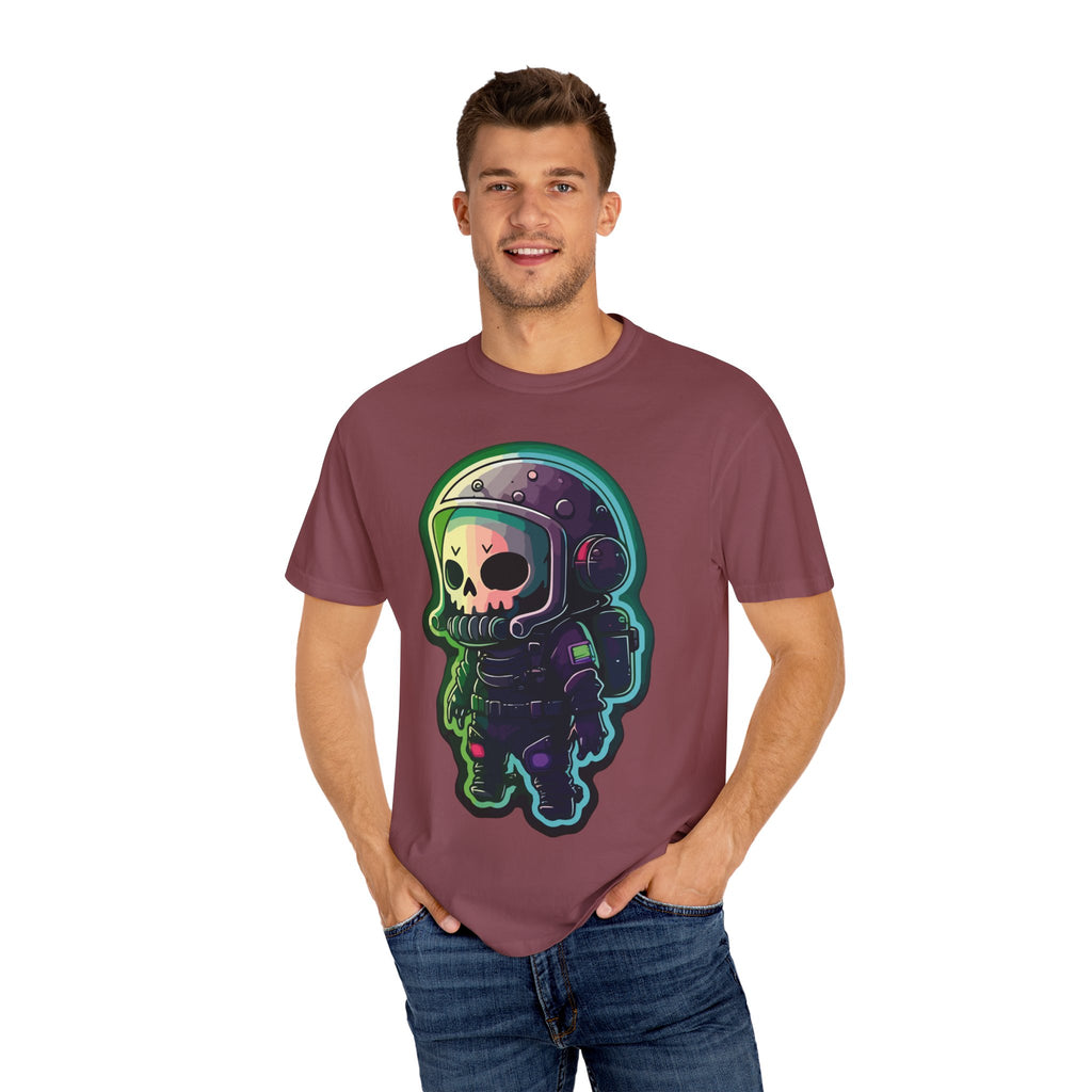 Funny Grim Reaper Astronaut Streetwear T-shirt