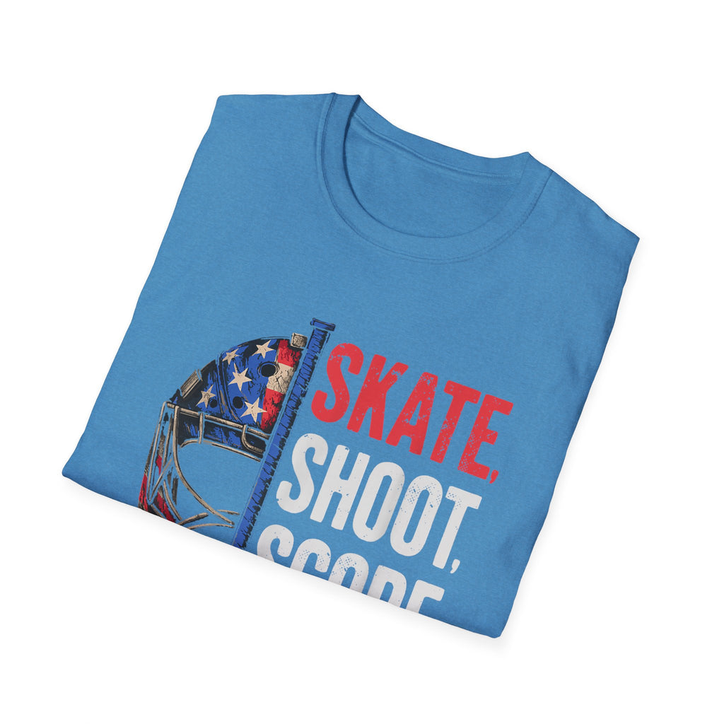 USA Hockey Skate Shoot Score Hockey T-Shirt