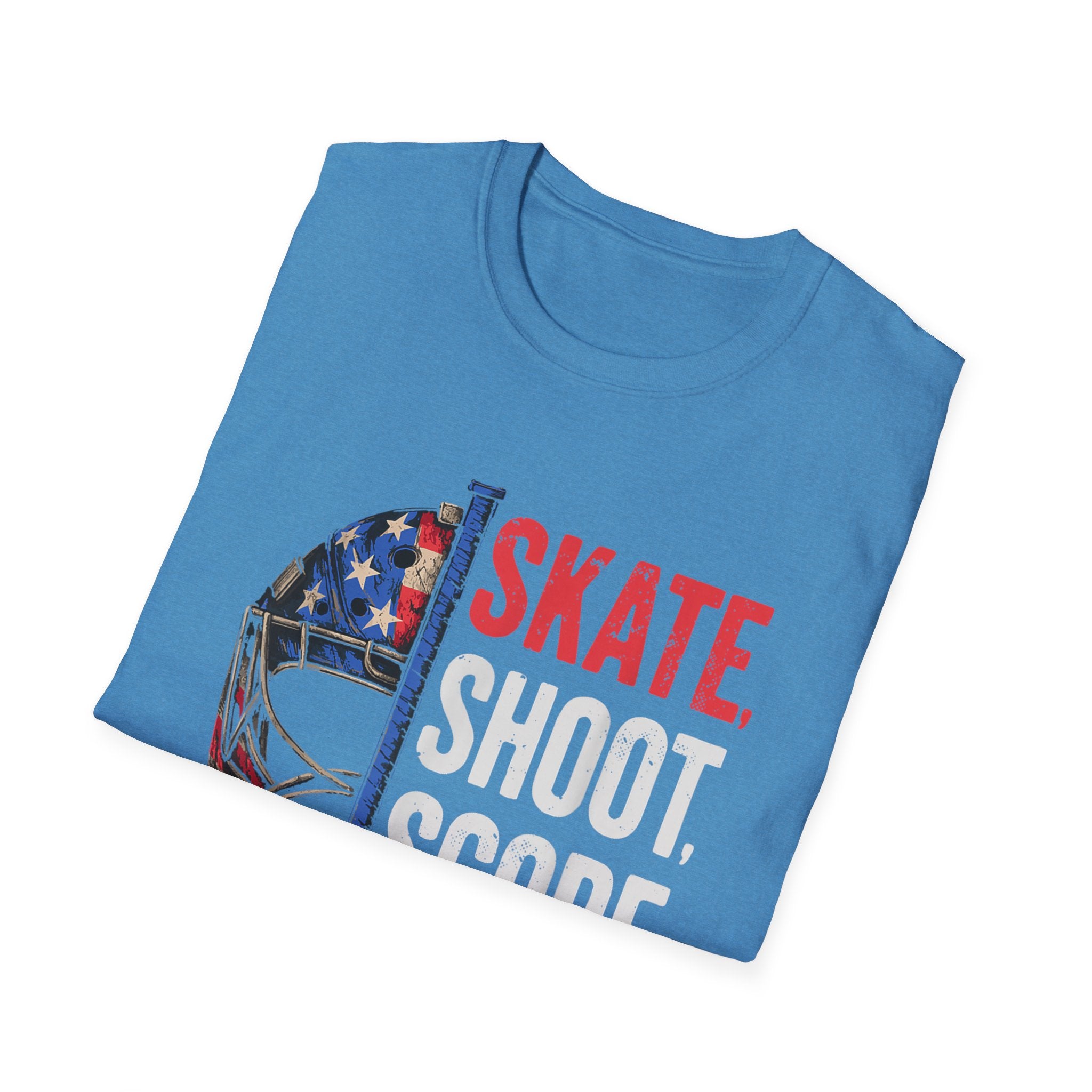 USA Hockey Skate Shoot Score Hockey T-Shirt