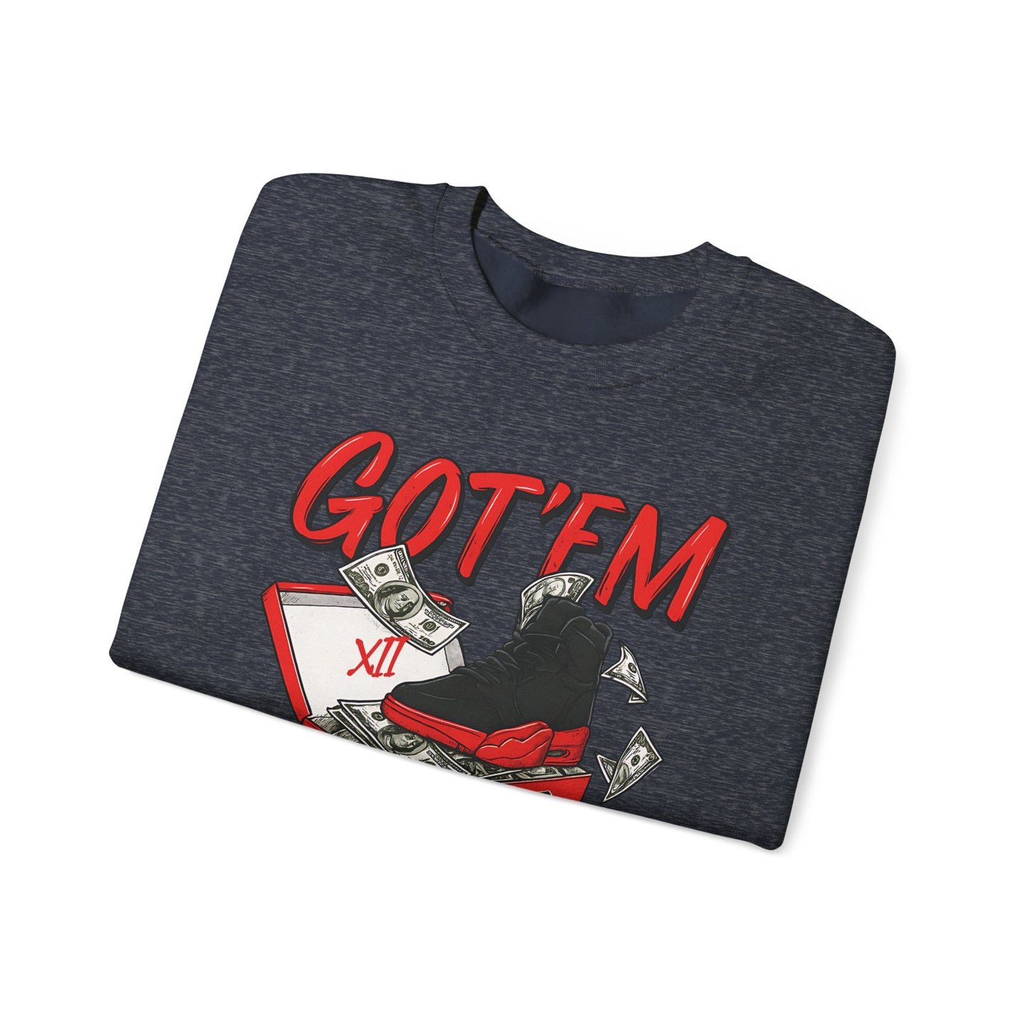 Streetwear Sneakerhead Match Jordan 12 Retro Flu Game Sweatshirt