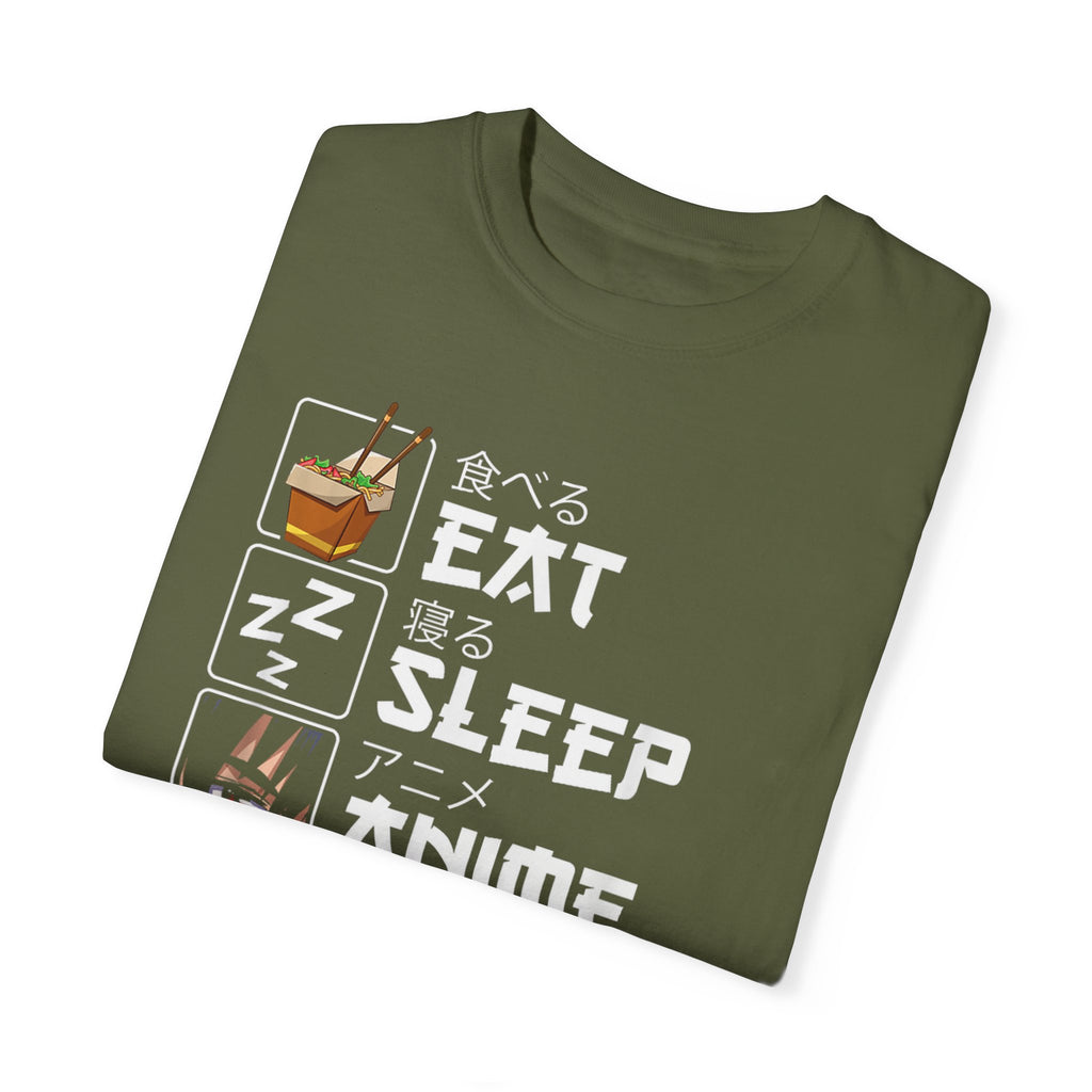 Eat Sleep Anime Gaming Repeat Anime Gaming T-shirt