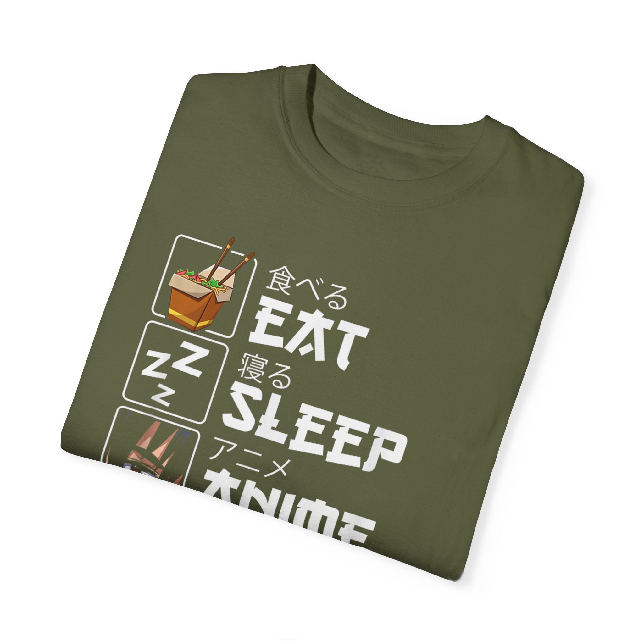Eat Sleep Anime Gaming Repeat Anime Gaming T-shirt