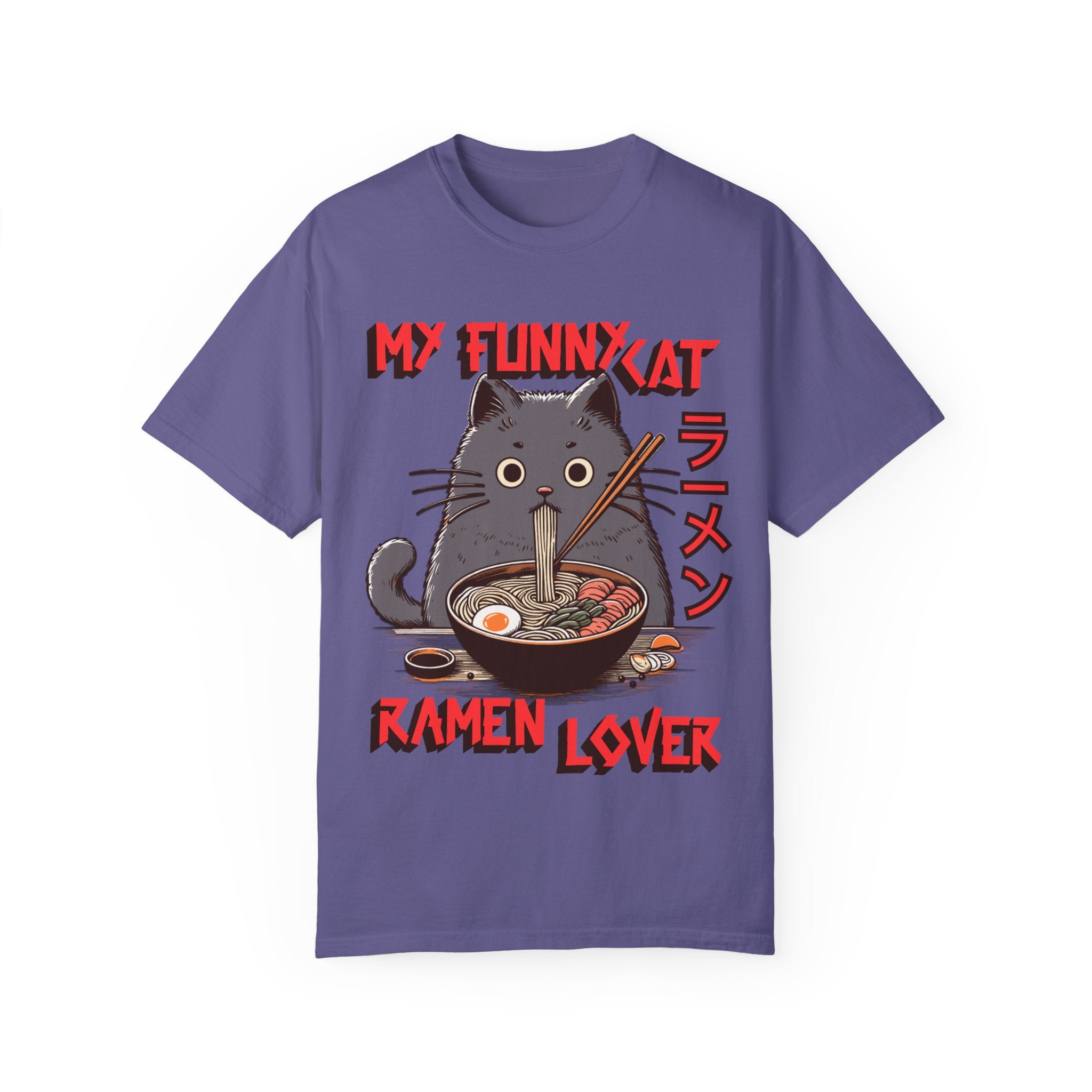 My Funny Cat Ramen Anime Lover T-shirt