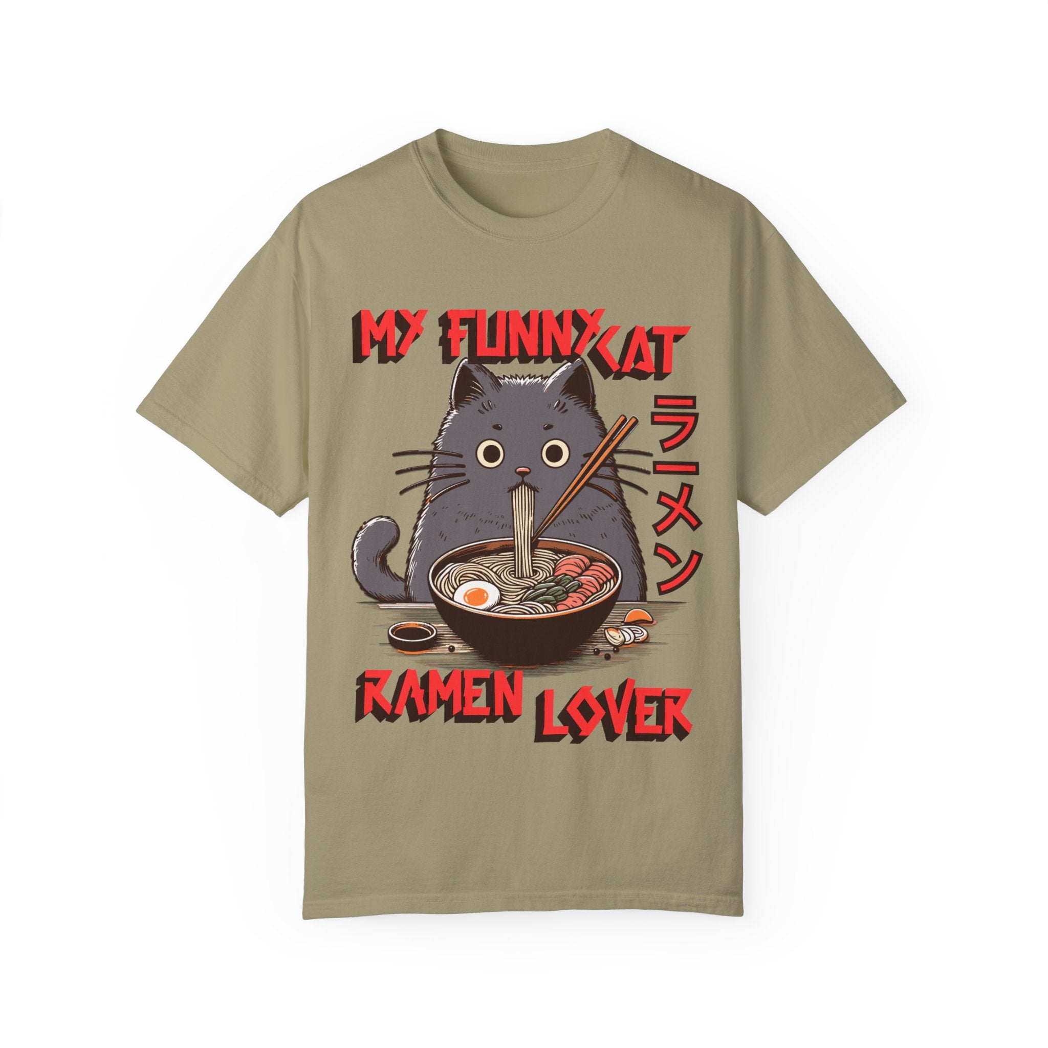 My Funny Cat Ramen Anime Lover T-shirt
