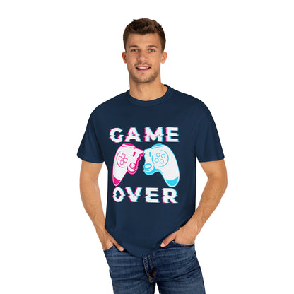 Gamer Over – Pixelated Controller T-shirt