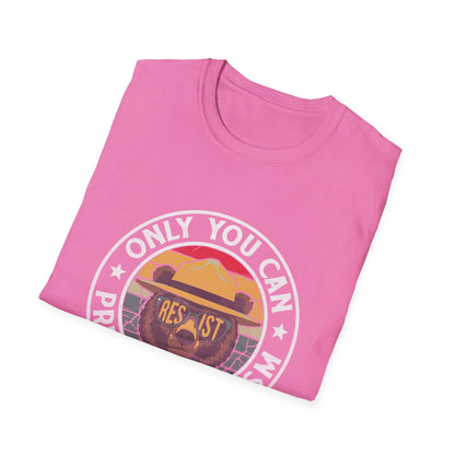 Only You Can Prevent Fascism Funny Resist USA Democracy T-Shirt