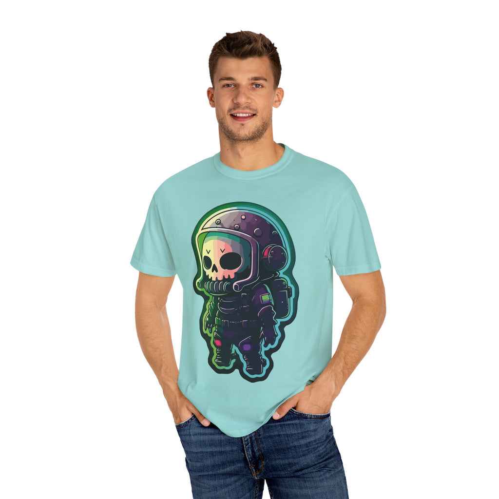 Funny Grim Reaper Astronaut Streetwear T-shirt