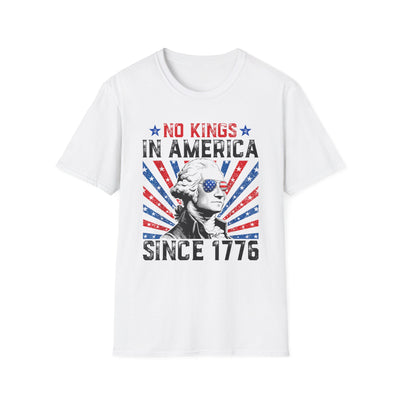 4th of July America Democracy No Kings Since 1776 T-Shirt